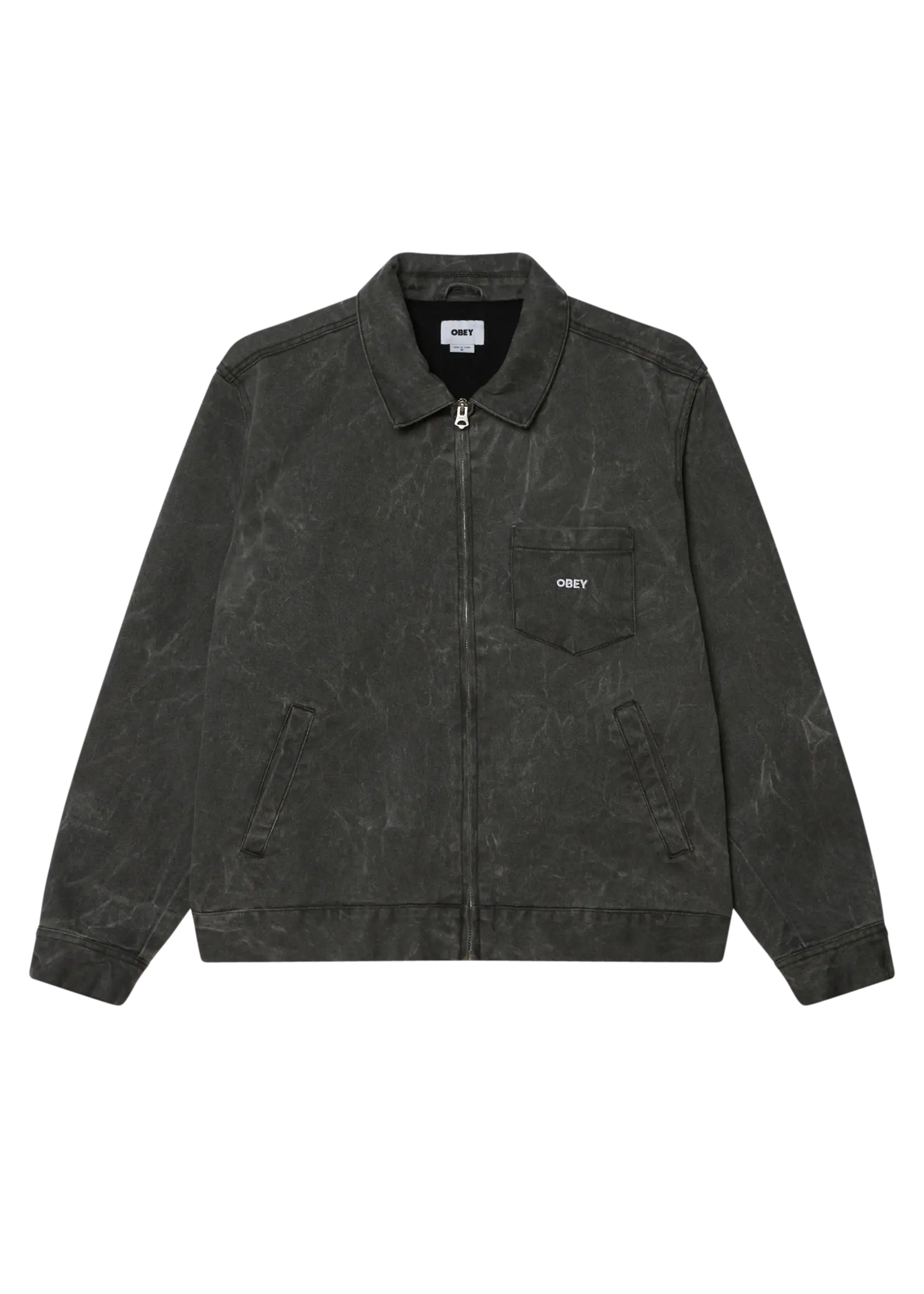 OBEY OBEY WORKMAN ZIP JACKET