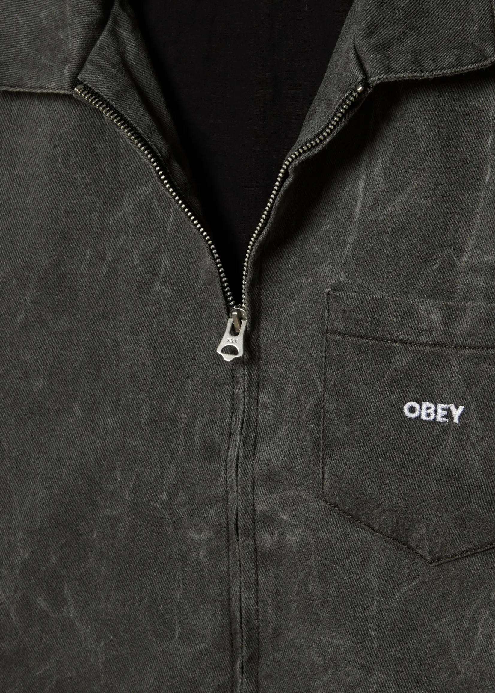 OBEY OBEY WORKMAN ZIP JACKET