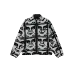 OBEY OBEY REPEATED ICON SHERPA JACKET