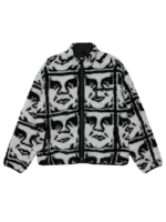 OBEY OBEY REPEATED ICON SHERPA JACKET