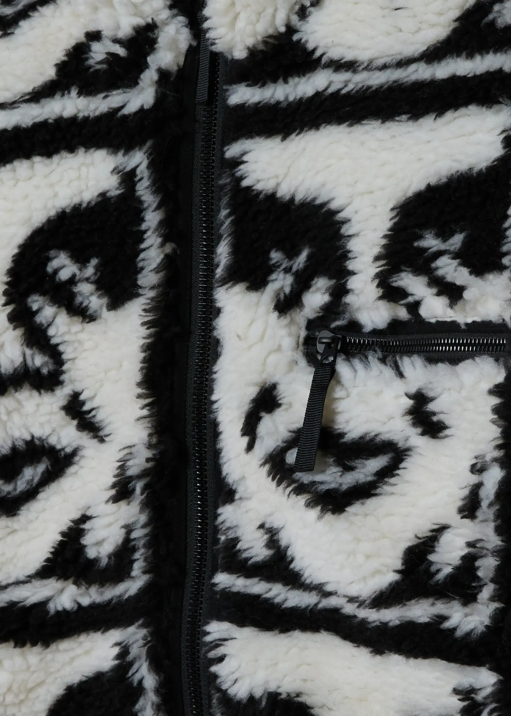 OBEY OBEY REPEATED ICON SHERPA JACKET