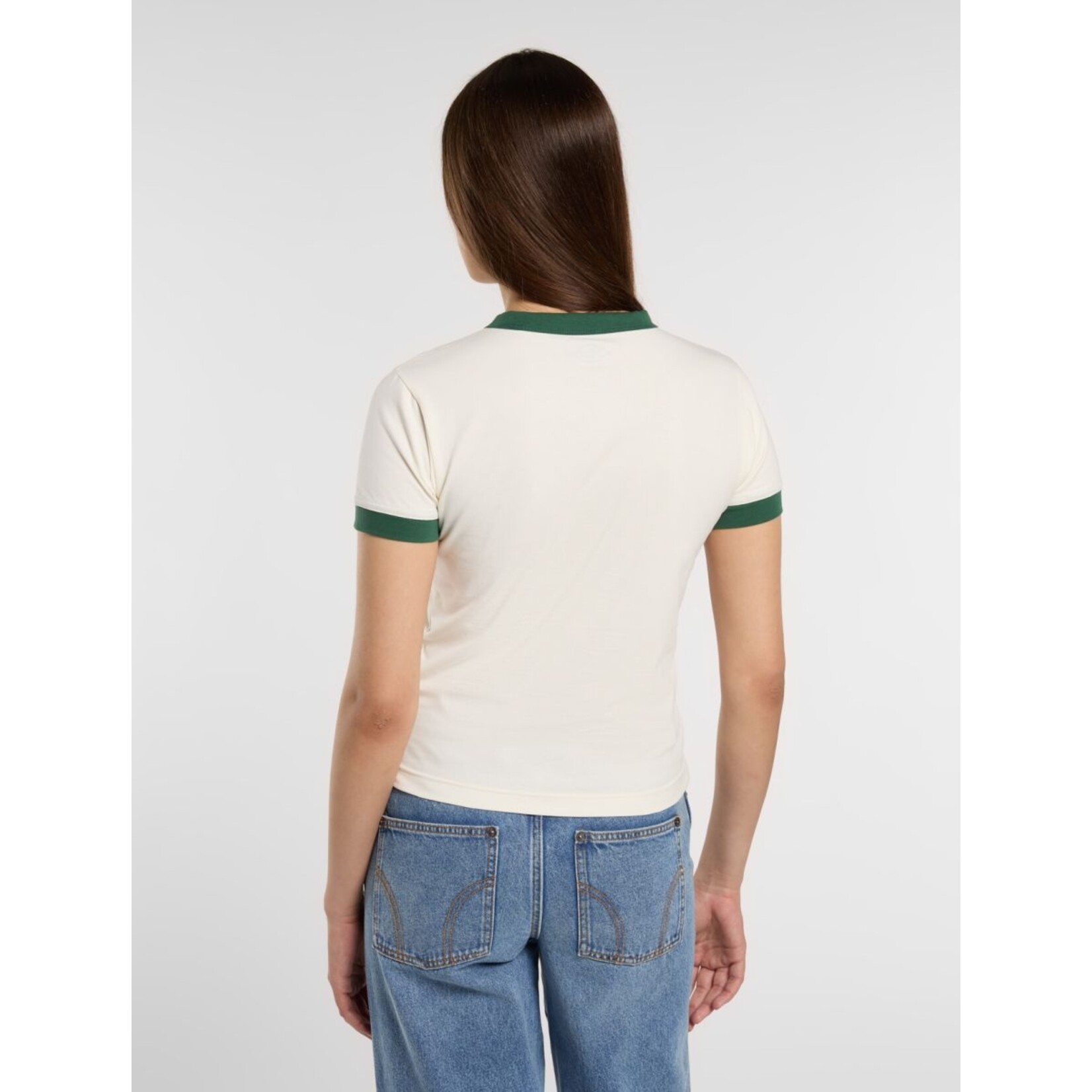 DICKIES DICKIES WOMEN SLAYDEN RINGER TEE SS