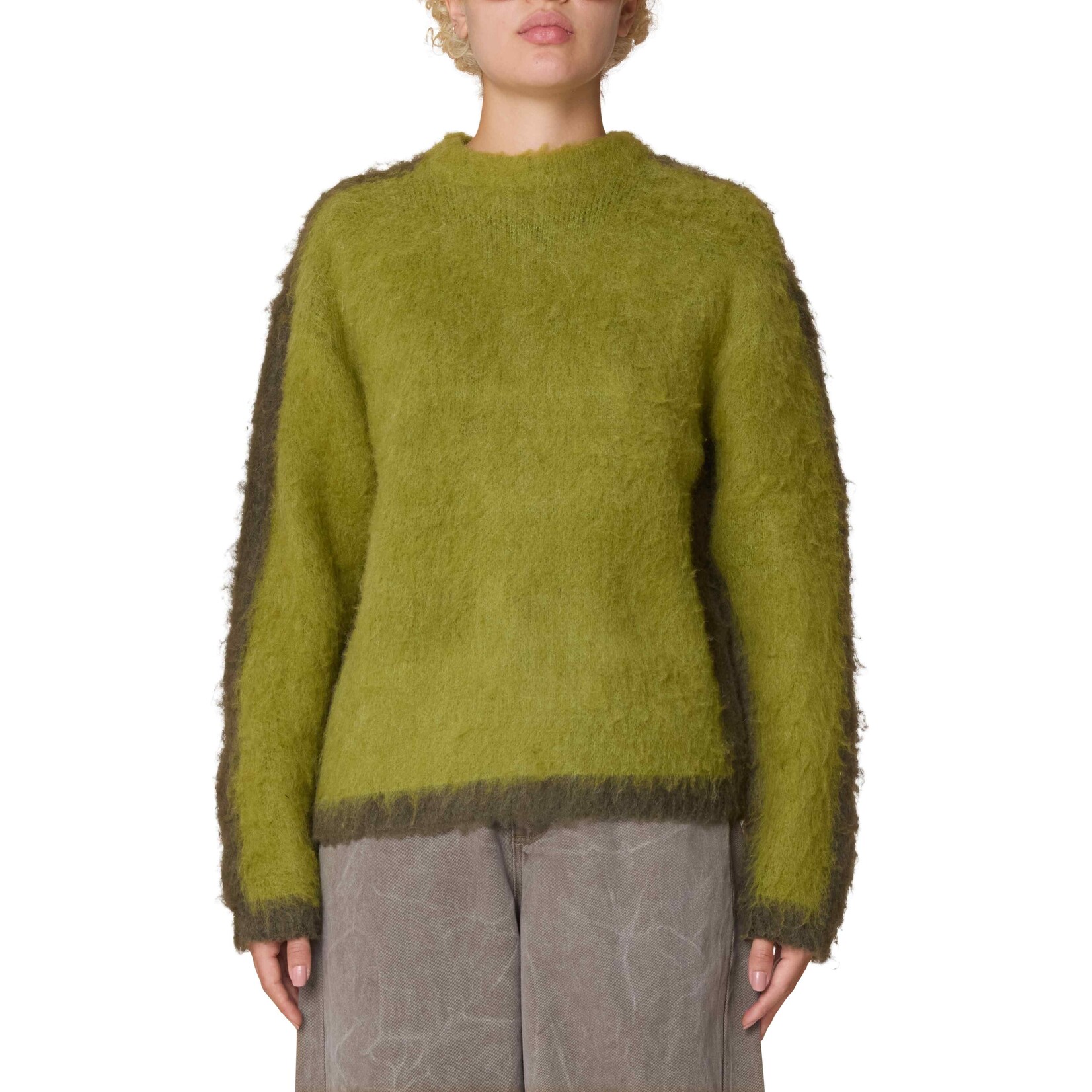 OBEY W OBEY AURA CREW SWEATER