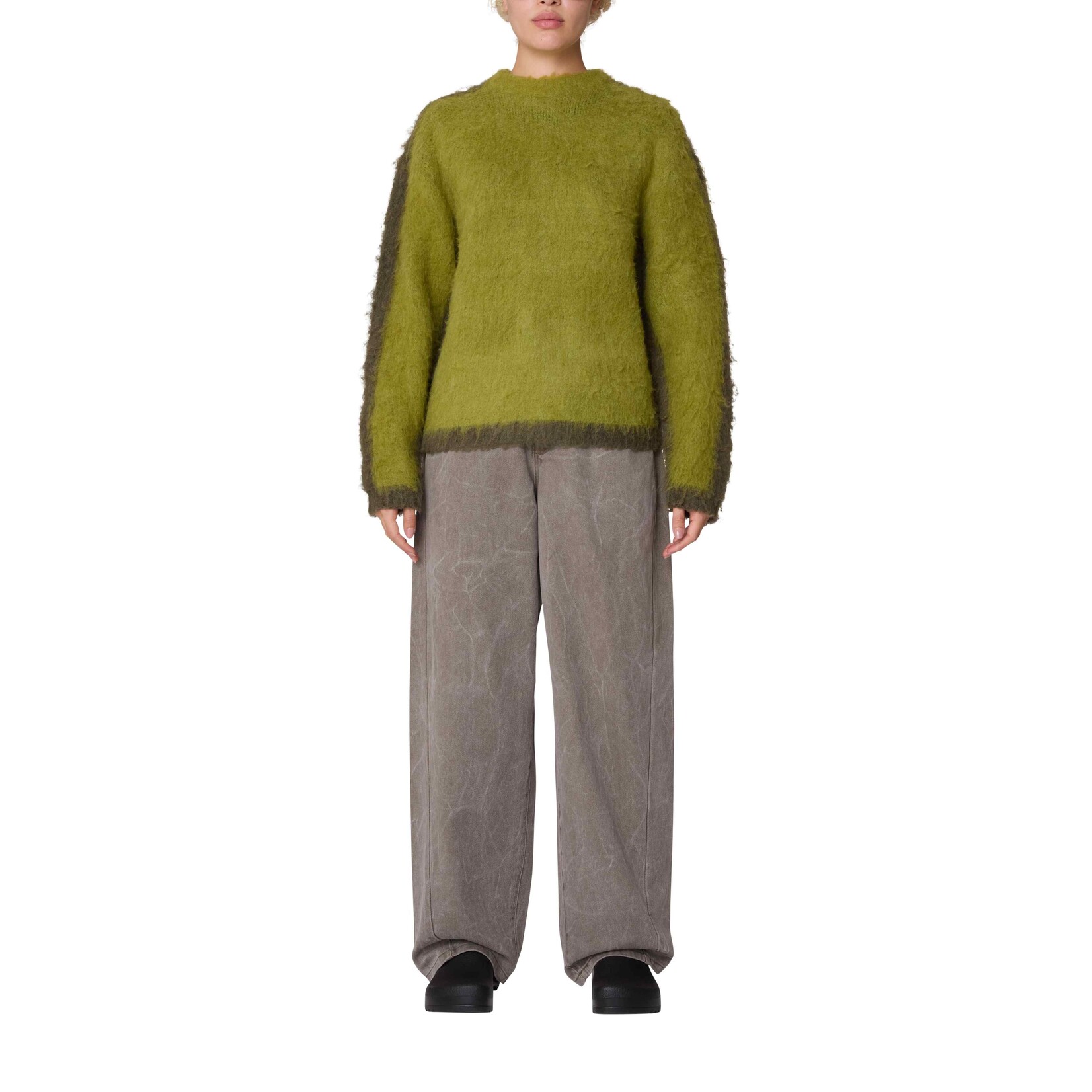 OBEY W OBEY AURA CREW SWEATER