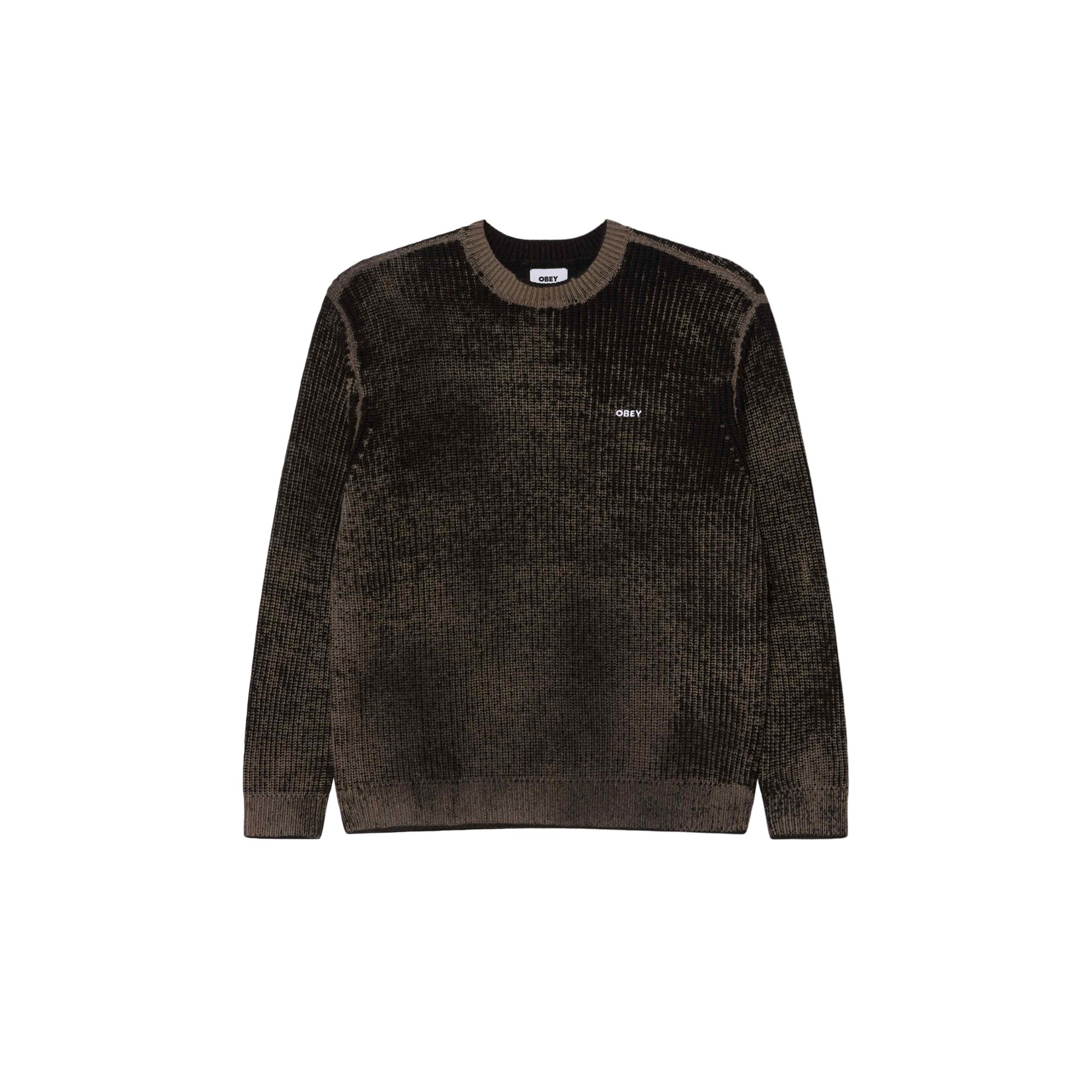 OBEY OBEY SPRAY EFFECT SWEATER