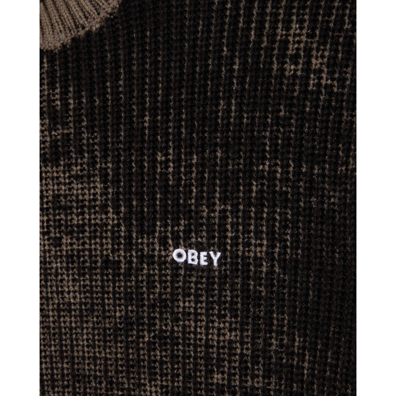 OBEY OBEY SPRAY EFFECT SWEATER