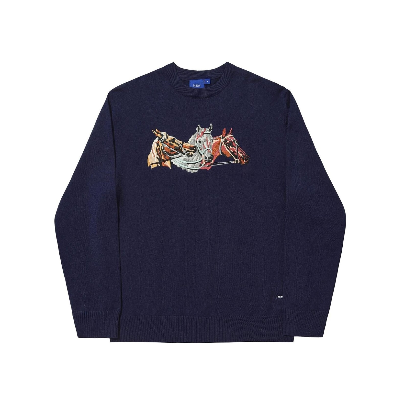 HELAS HELAS HORSES CREWNECK KNIT