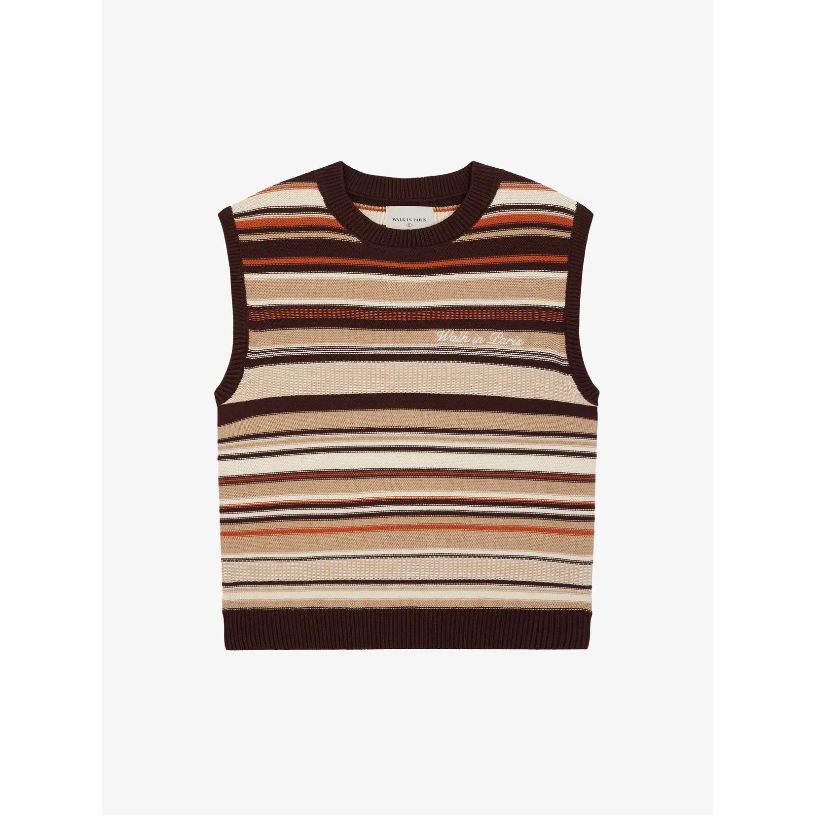 WALK IN PARIS WALK IN PARIS  GRANDMA SLEEVELESS KNIT TOP