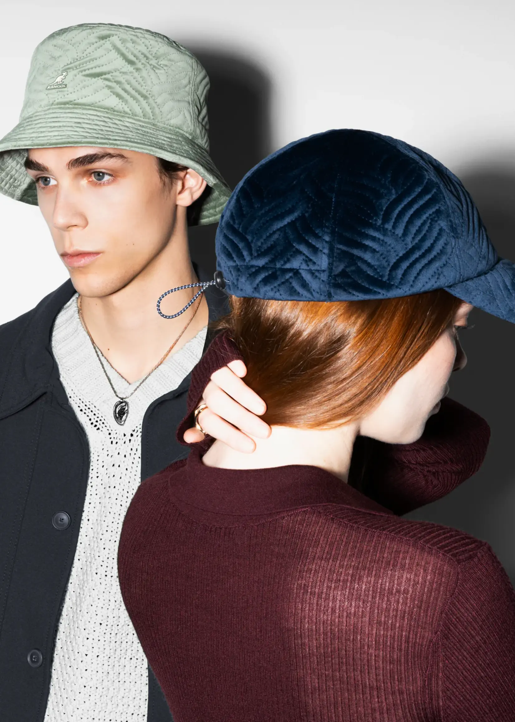 KANGOL KANGOL PLUSH WAVE PUFF BUCKET