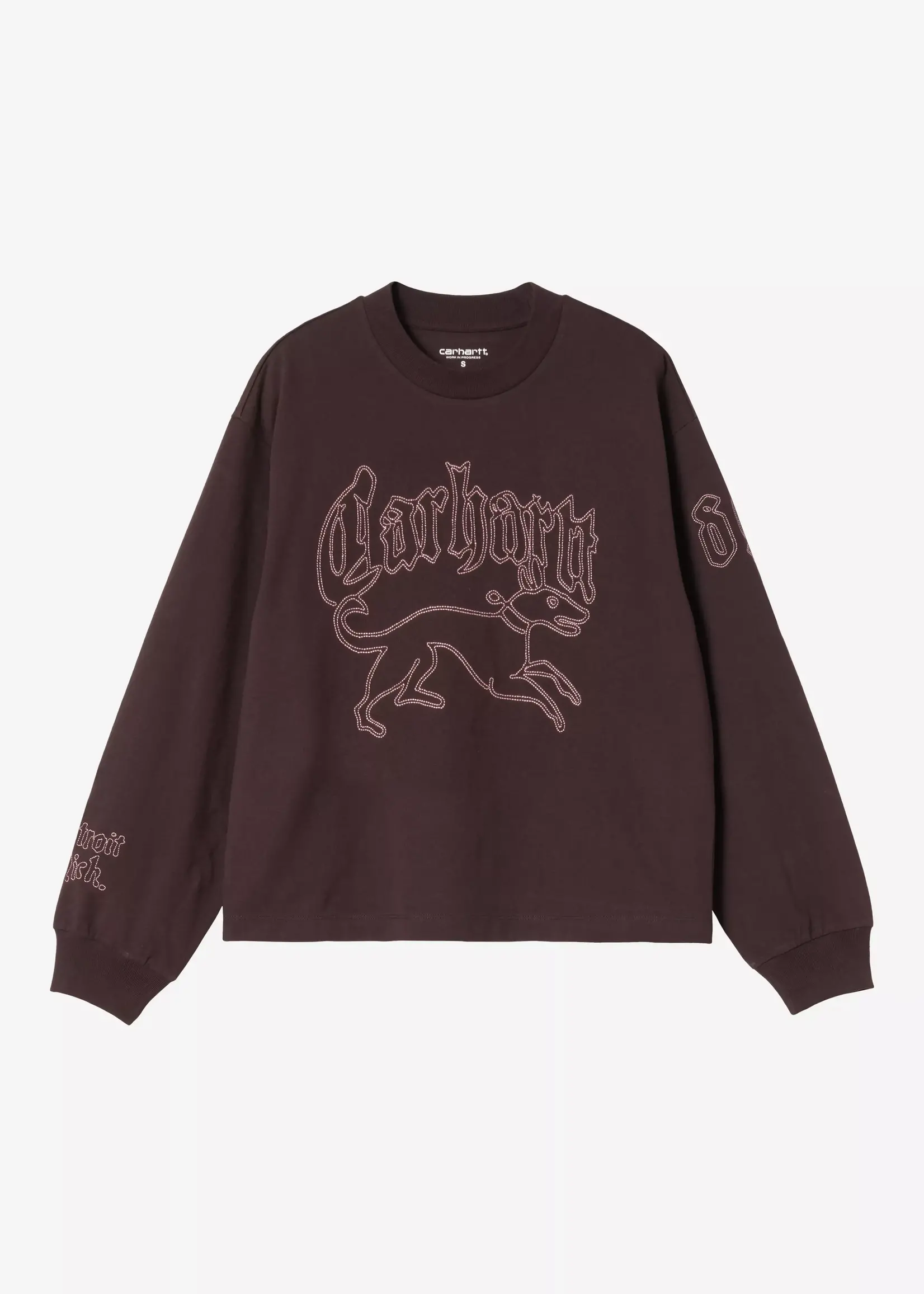 CARHARTT WIP W CARHARTT L/S HACKWORK T-SHIRT
