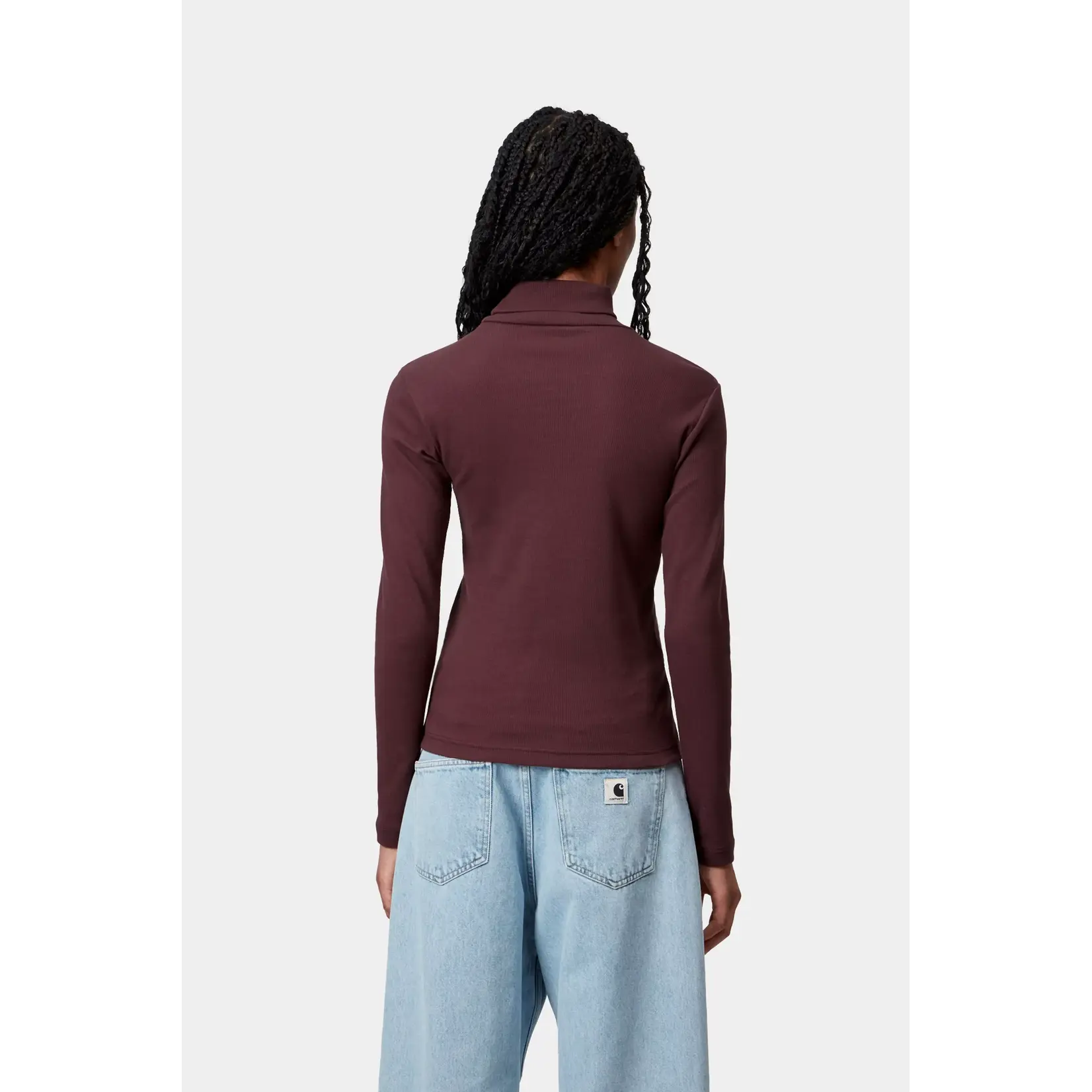 CARHARTT WIP W CARHARTT WIP L/S PHILIPA MOCKNECK T-SHIRT