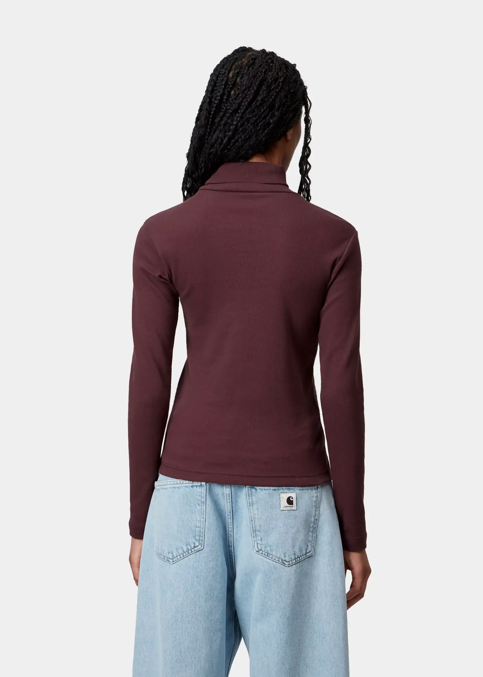 CARHARTT WIP W CARHARTT L/S PHILIPA MOCKNECK T-SHIRT