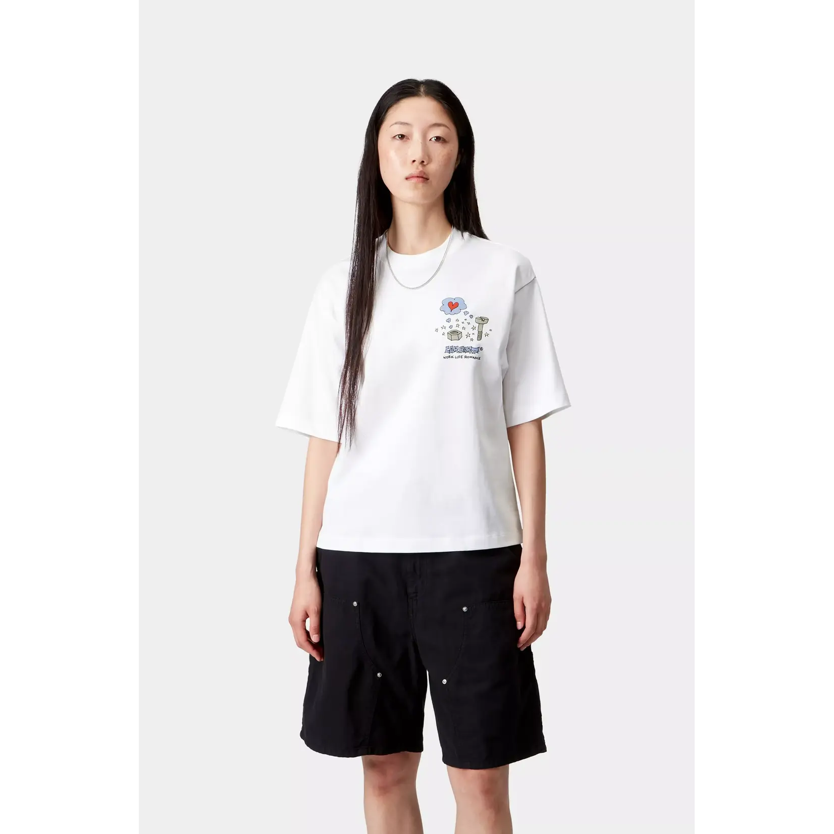 CARHARTT WIP W  CARHARTT S/S OFFICE SUPPLIES T-SHIRT