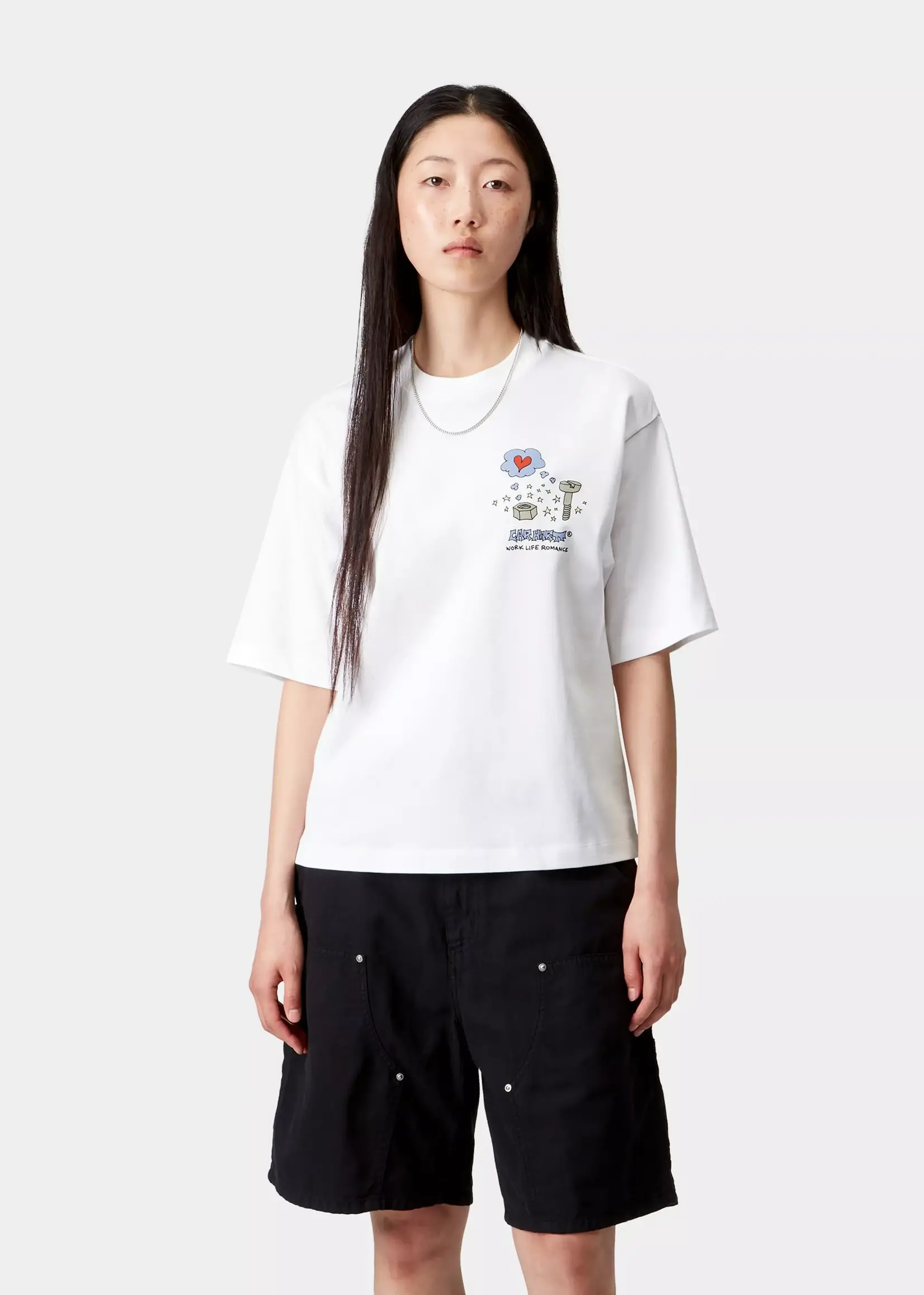 CARHARTT WIP W  CARHARTT S/S OFFICE SUPPLIES T-SHIRT