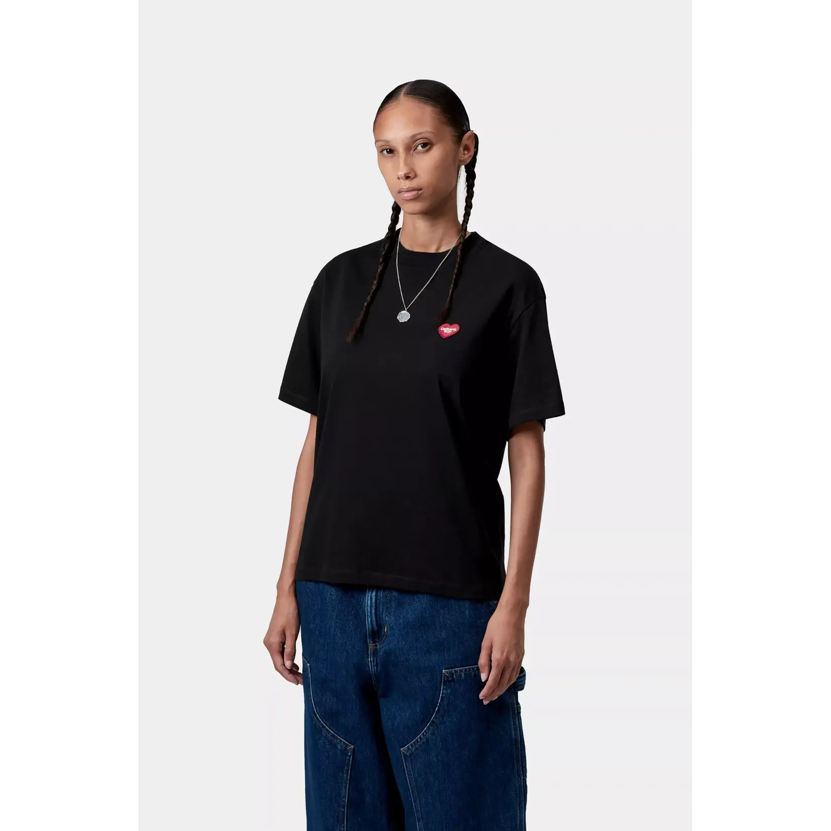CARHARTT WIP W CARHARTT S/S HEART PATCH T-SHIRT