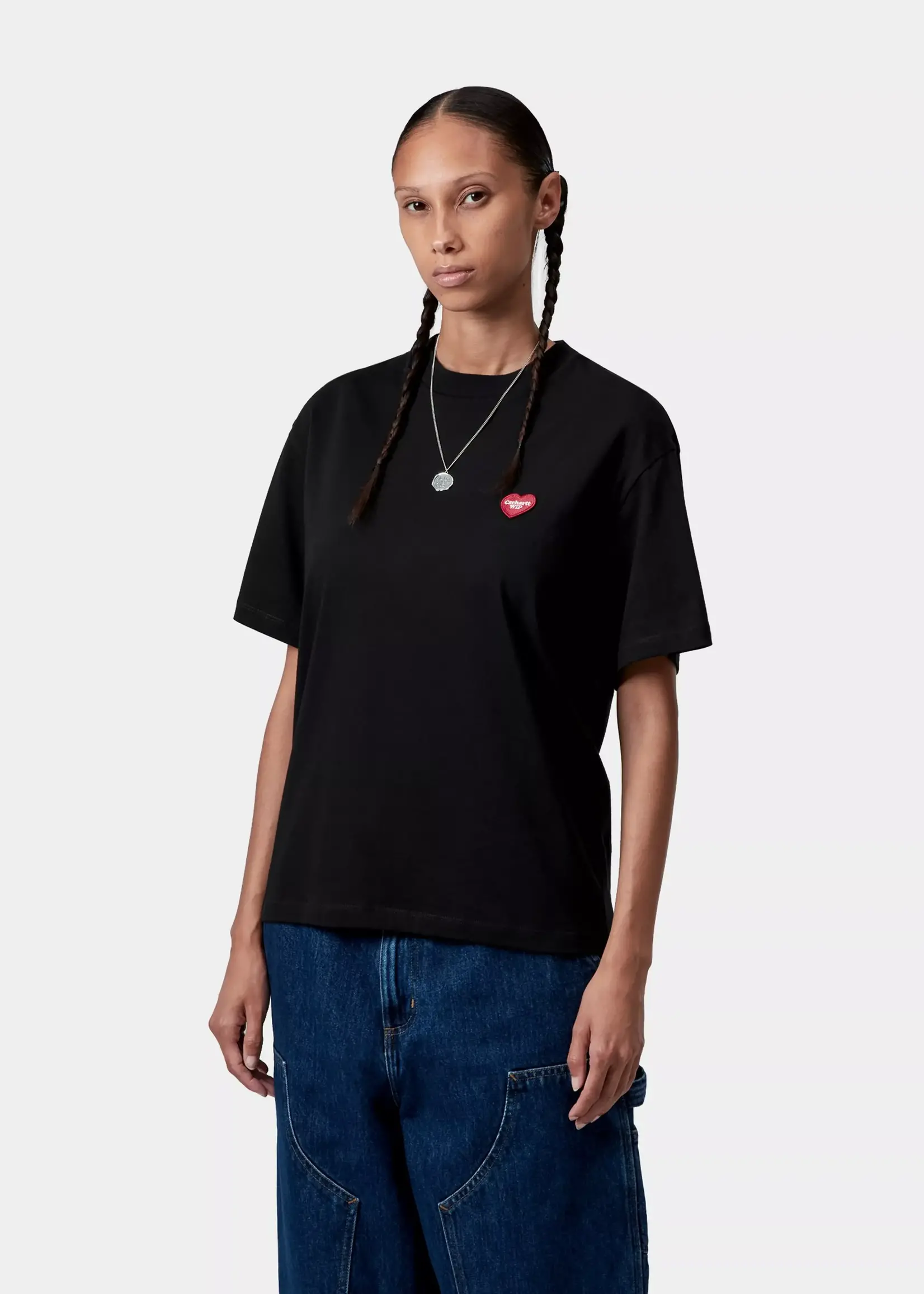CARHARTT WIP W CARHARTT S/S HEART PATCH T-SHIRT