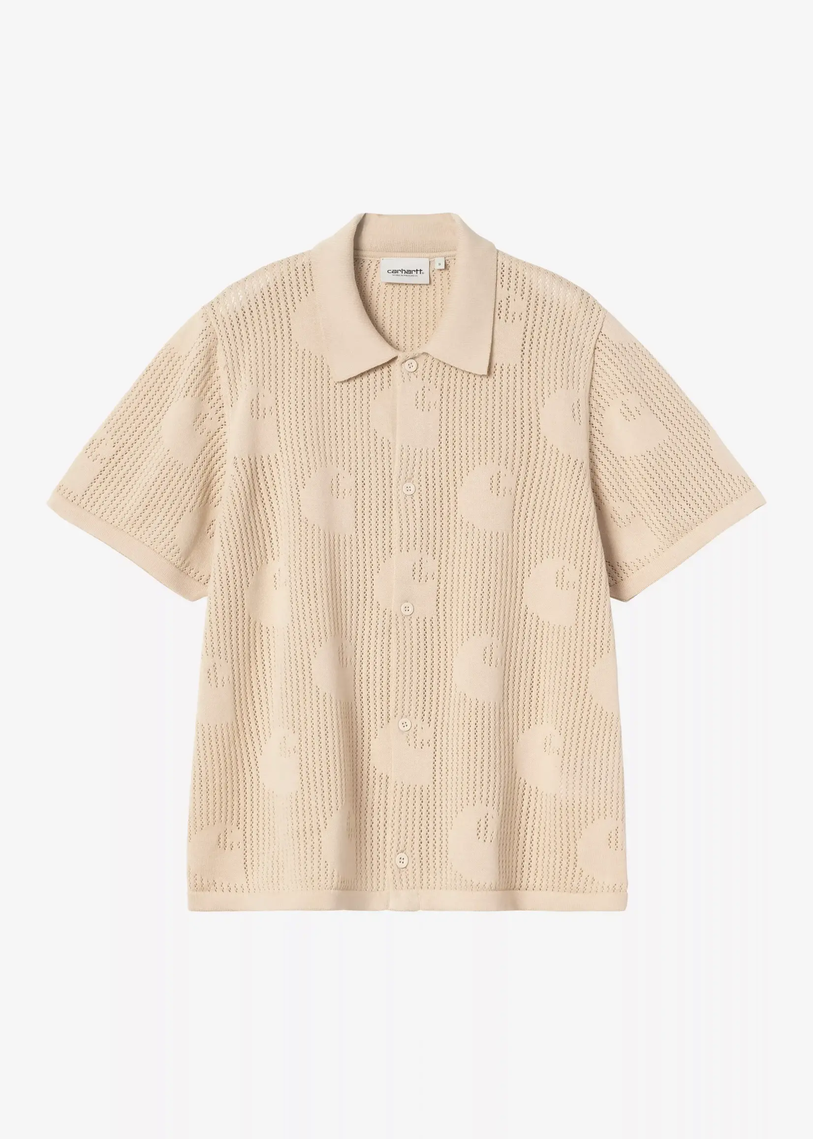 CARHARTT WIP W CARHARTT S/S TEMPLE KNIT SHIRT
