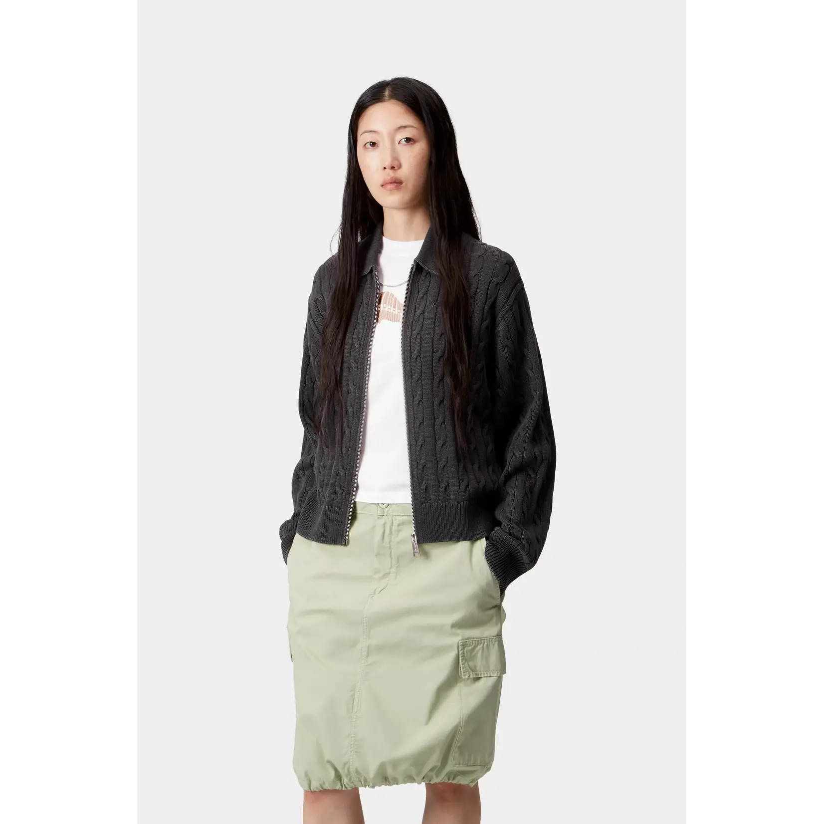 CARHARTT WIP W CARHARTT CARTER SWEATER JACKET