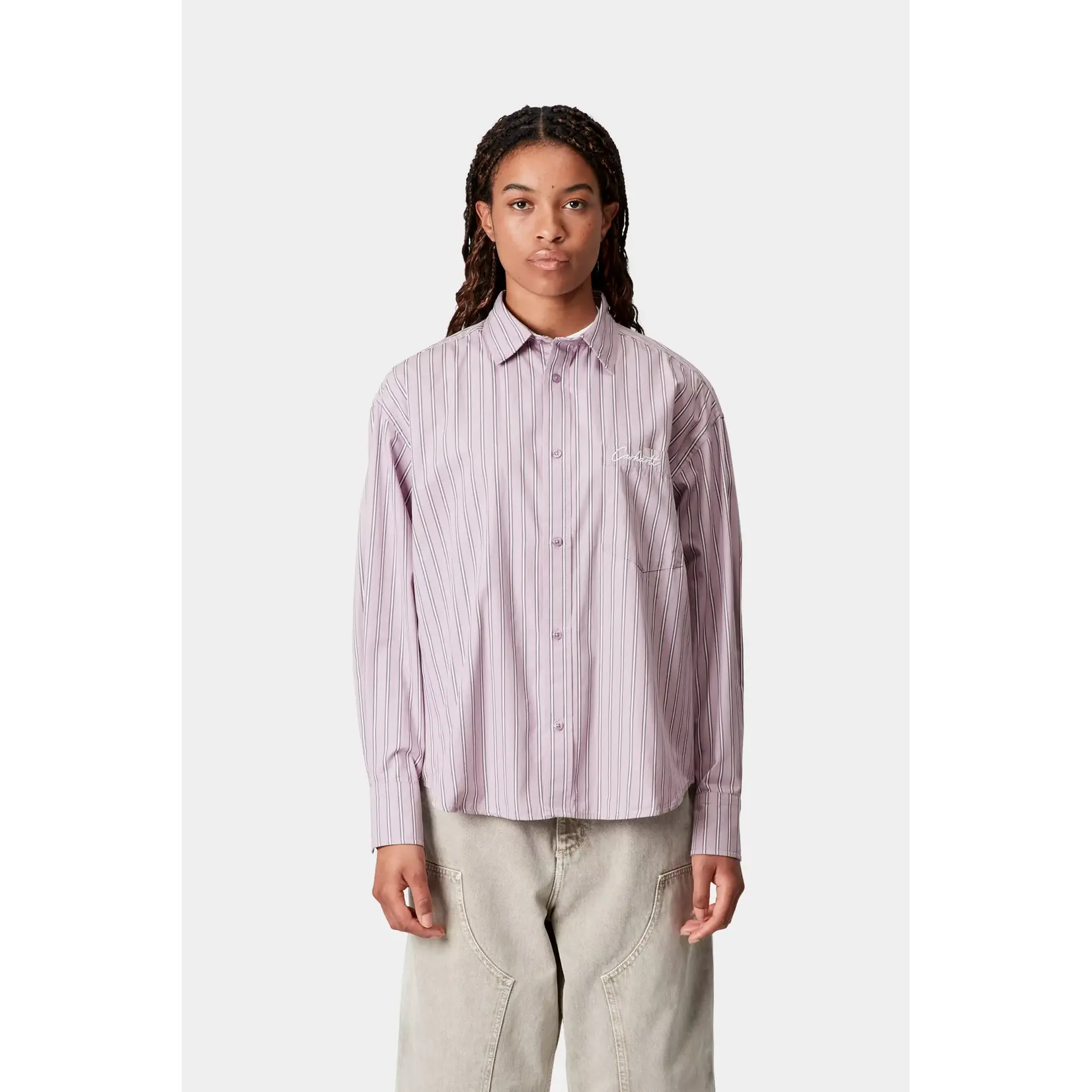 CARHARTT WIP W CARHARTT WIP L/S GRIMSBY SHIRT