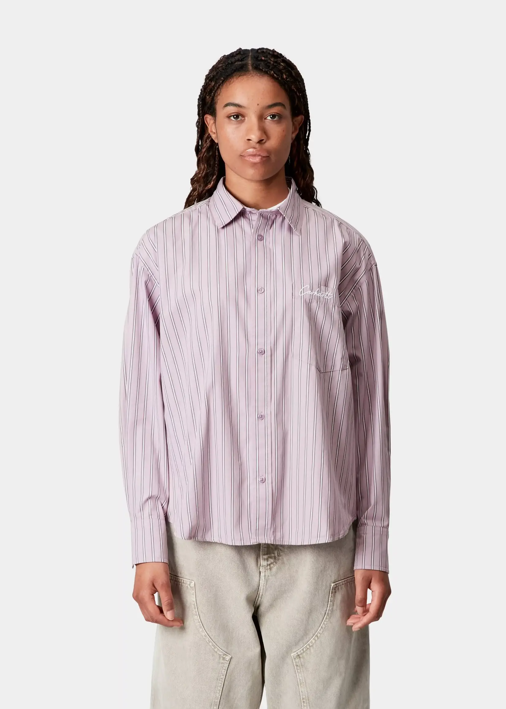CARHARTT WIP W CARHARTT L/S GRIMSBY SHIRT