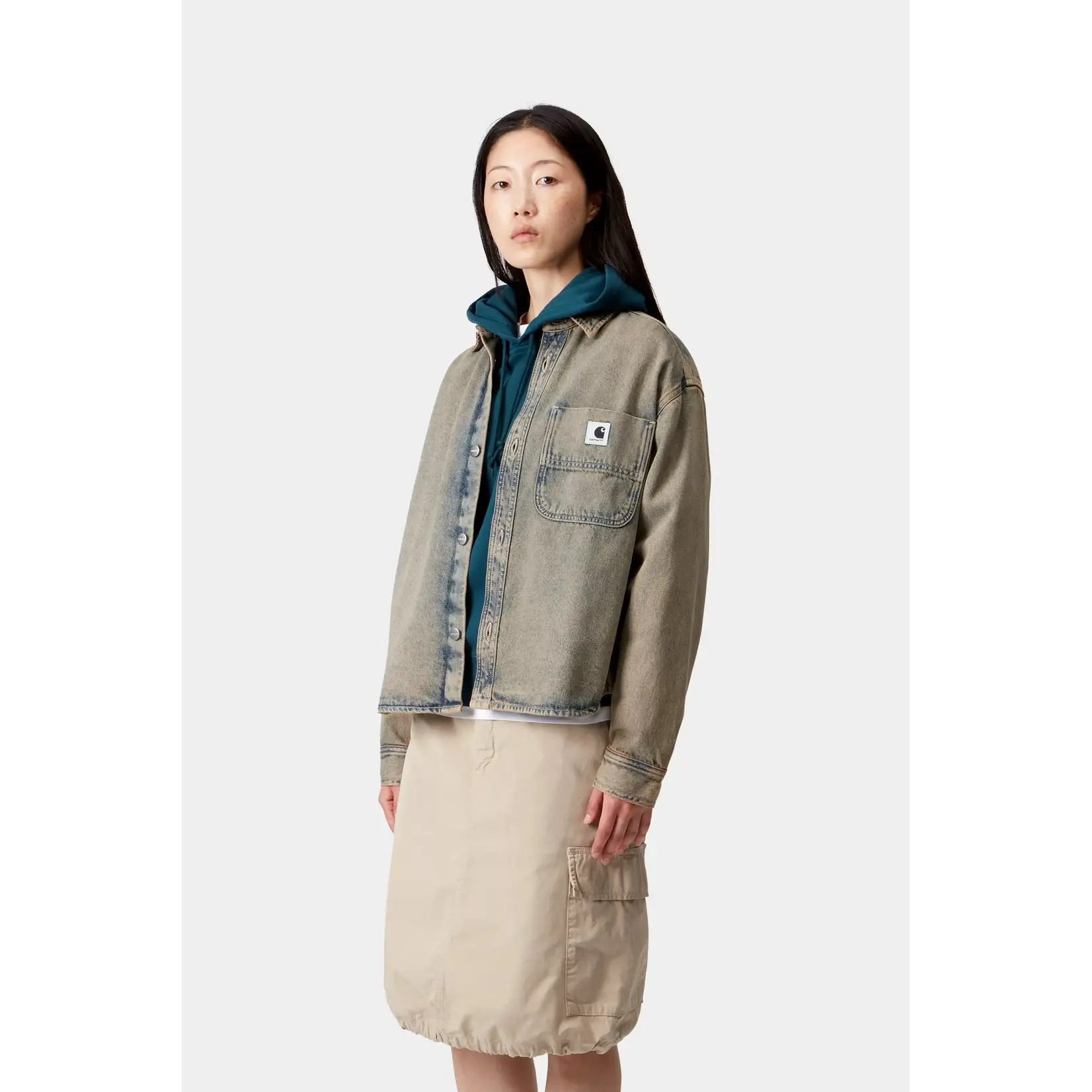 CARHARTT WIP W CARHARTT WIP GEORGIA SHIRT JACKET