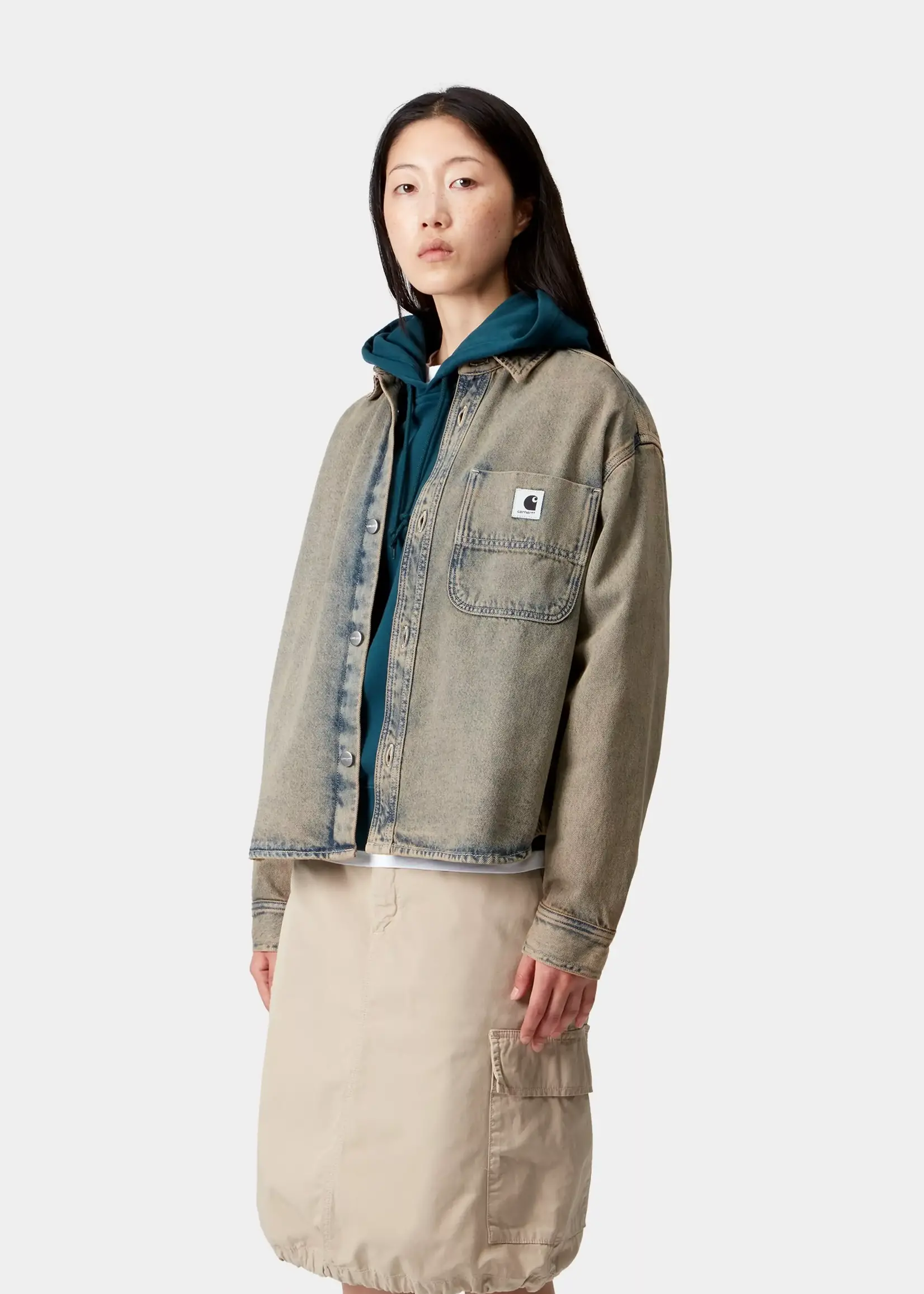 CARHARTT WIP W CARHARTT GEORGIA SHIRT JACKET