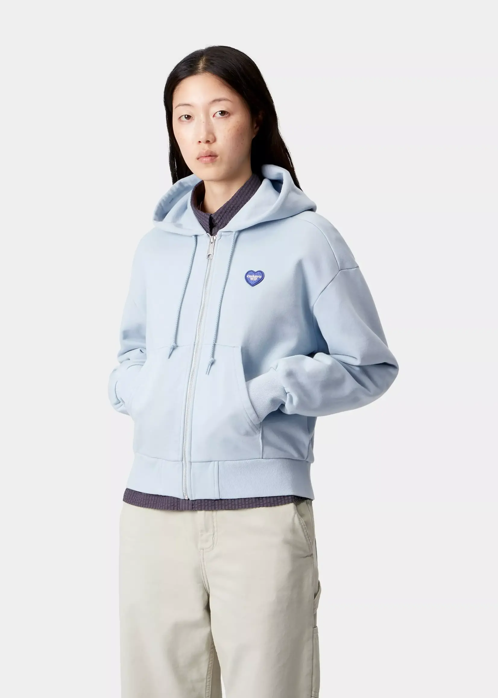 CARHARTT WIP W CARHARTT HOODED HEART II HARTT JACKET