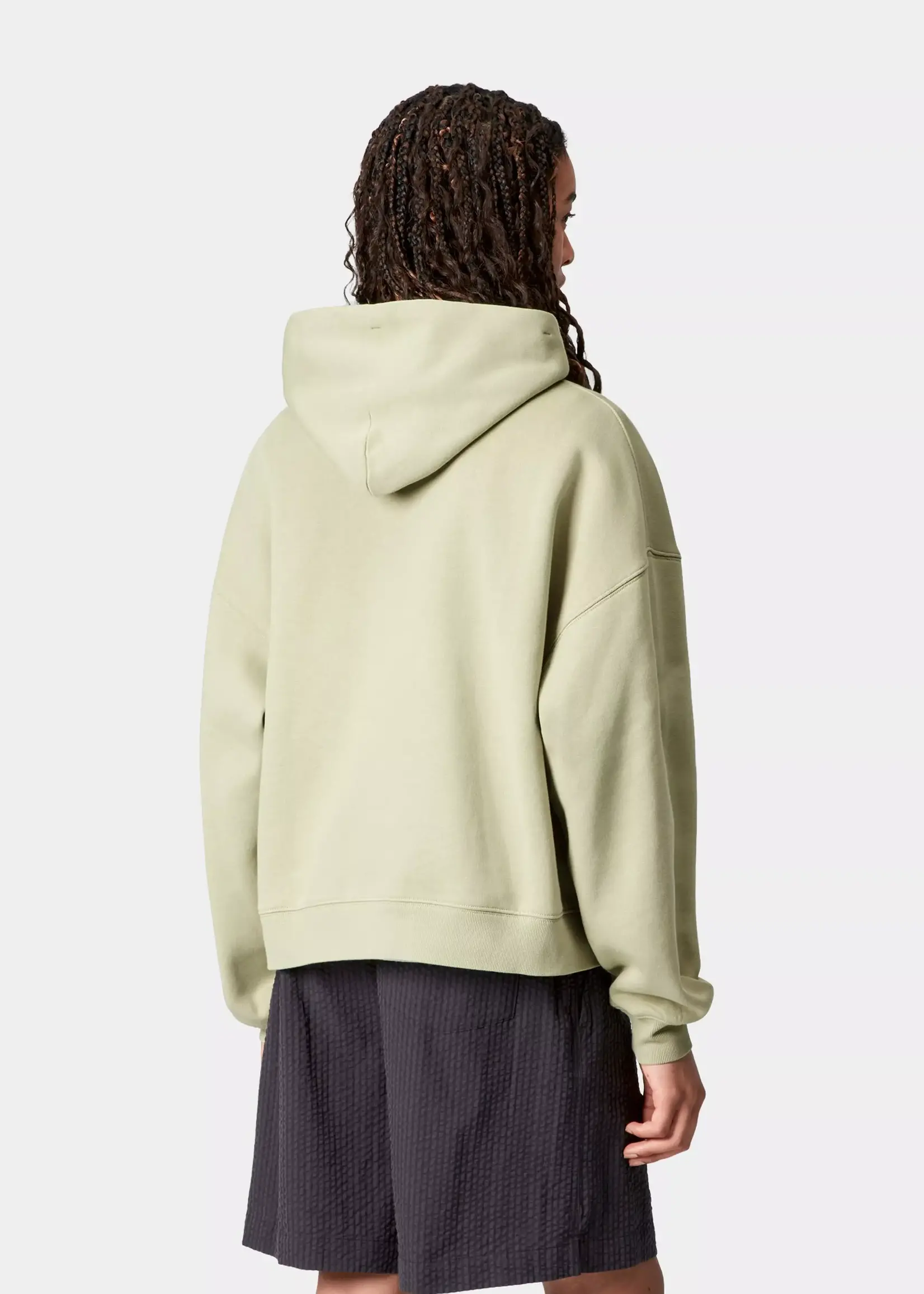 CARHARTT WIP W CARHARTT HOODED SOLAR CHROME SWEAT