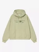 CARHARTT WIP W CARHARTT HOODED SOLAR CHROME SWEAT