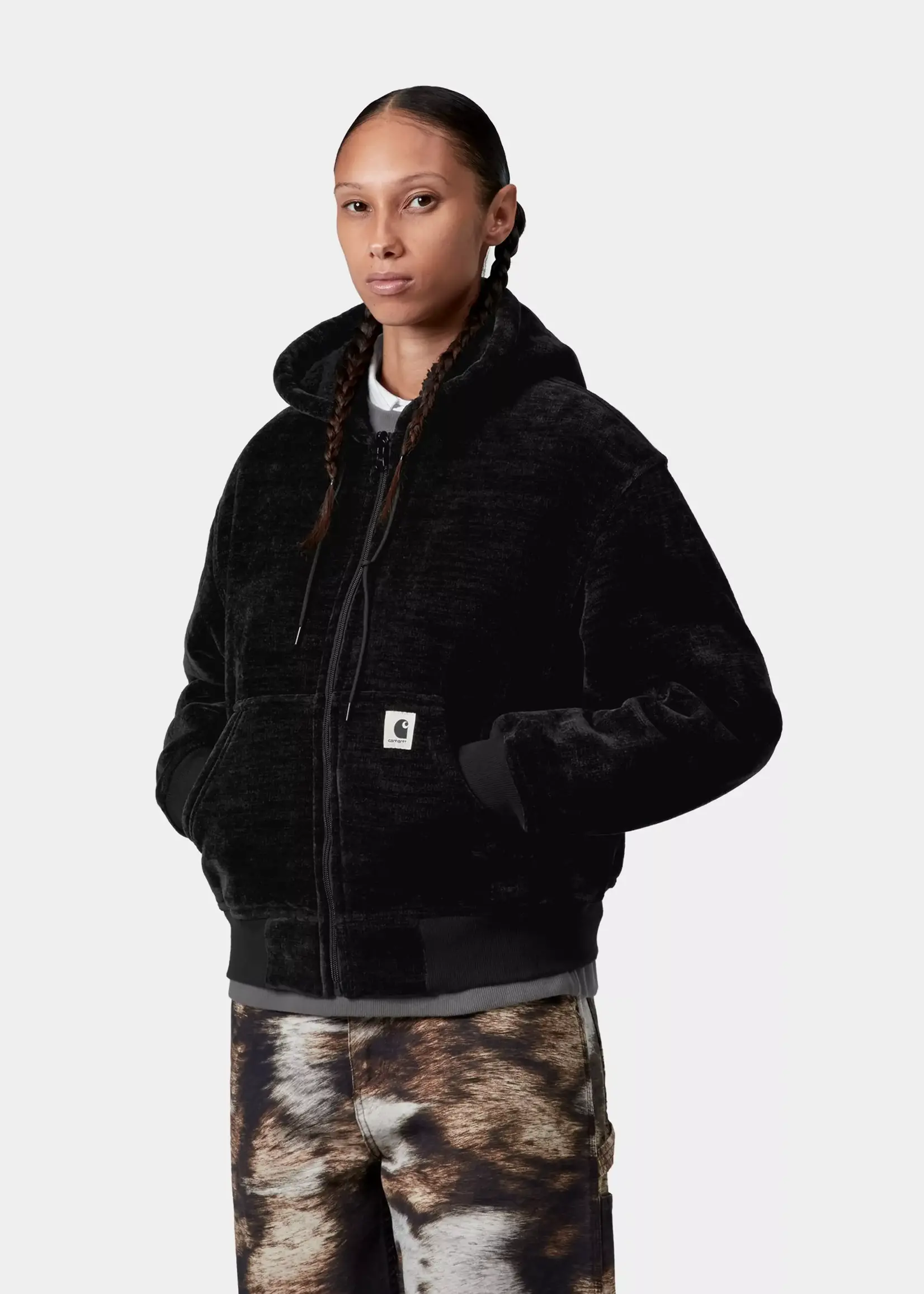 CARHARTT WIP W CARHARTT OG ACTIVE SWEAT JACKET