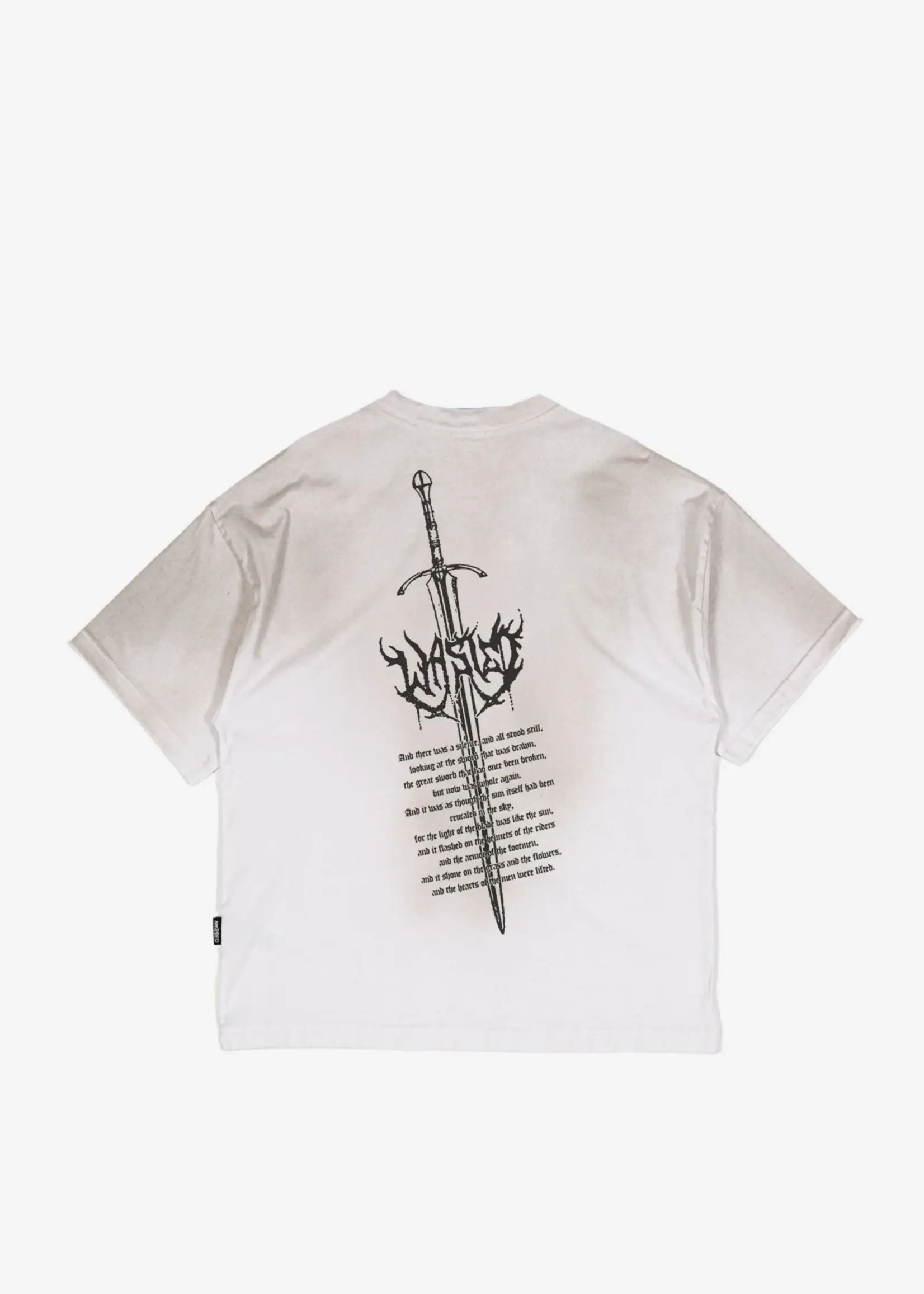 WASTED PARIS WASTED PARIS SWORD BOXY T-SHIRT