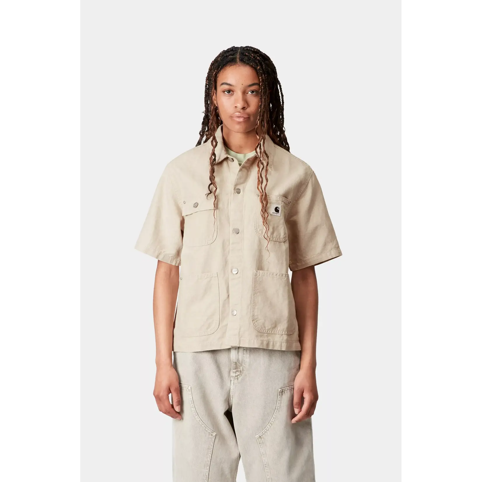CARHARTT WIP W CARHARTT WIP S/S MICHIGAN SHIRT