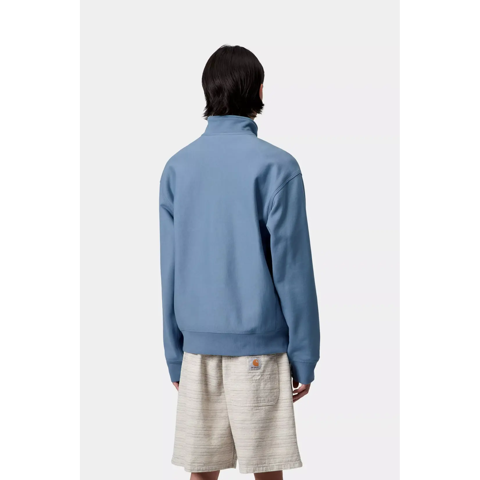 CARHARTT WIP CARHARTT WIP HALF ZIP AMERICAN SCRIPT SWEAT