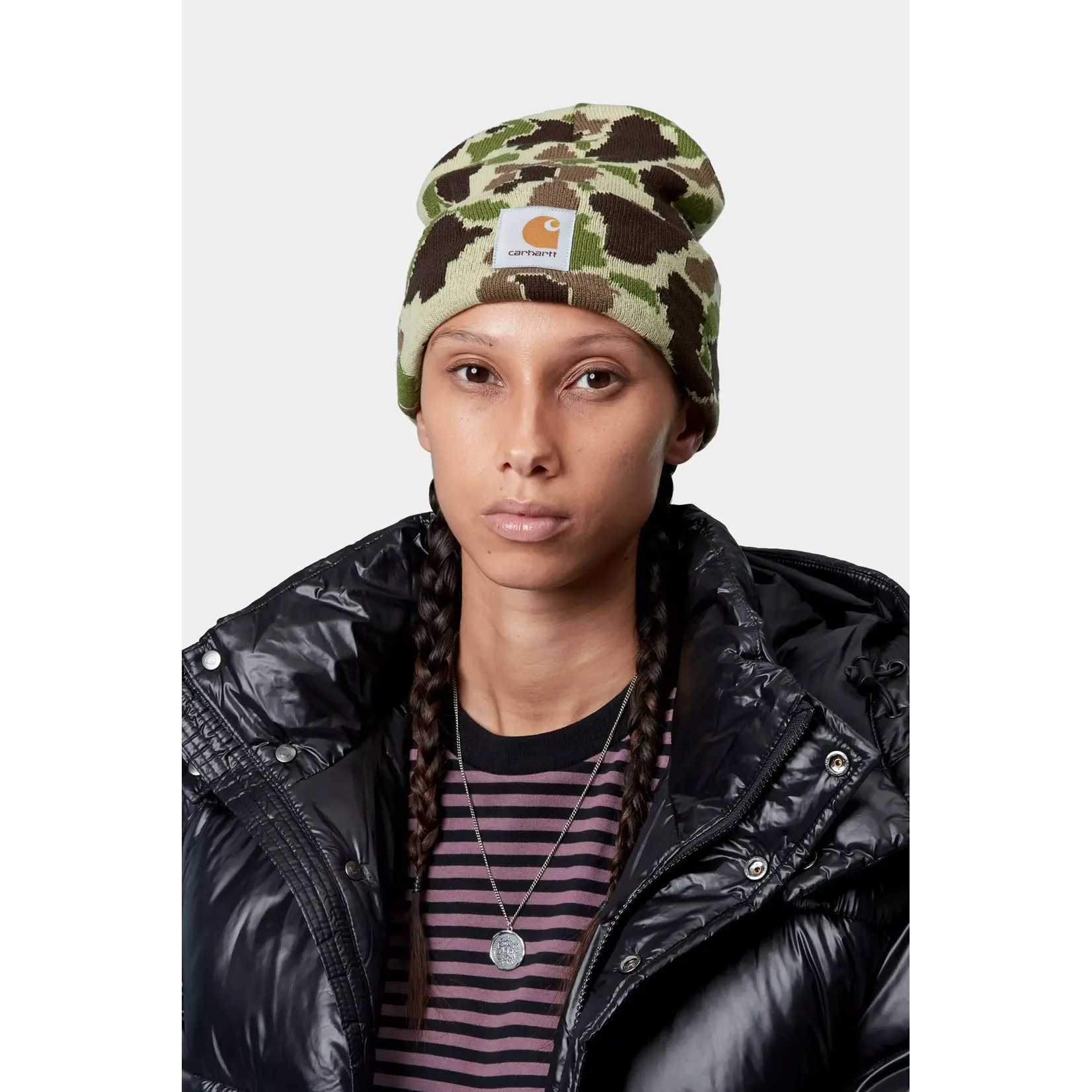 CARHARTT WIP CARHARTT CAMO DUCK BEANIE