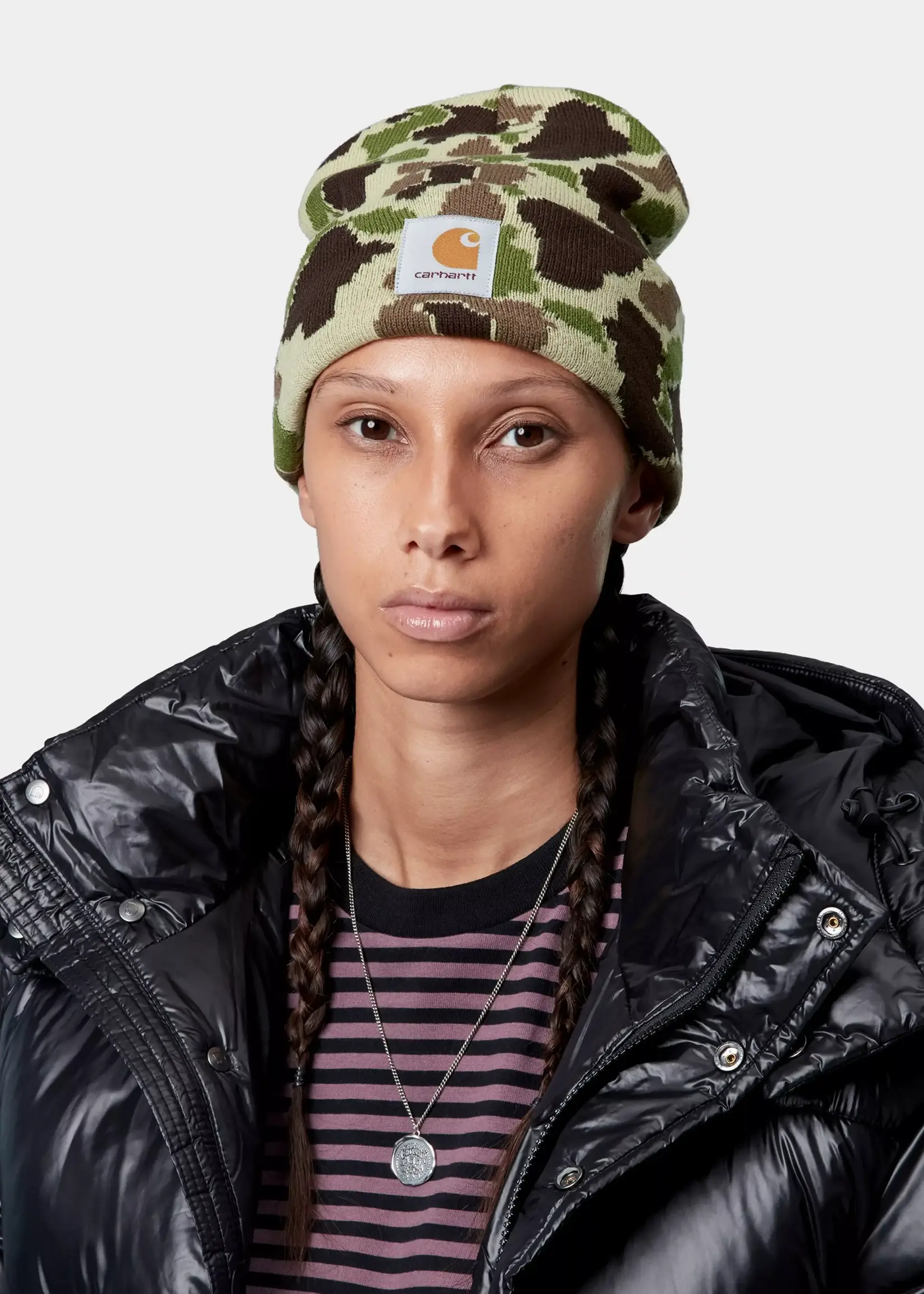 CARHARTT WIP CARHARTT CAMO DUCK BEANIE