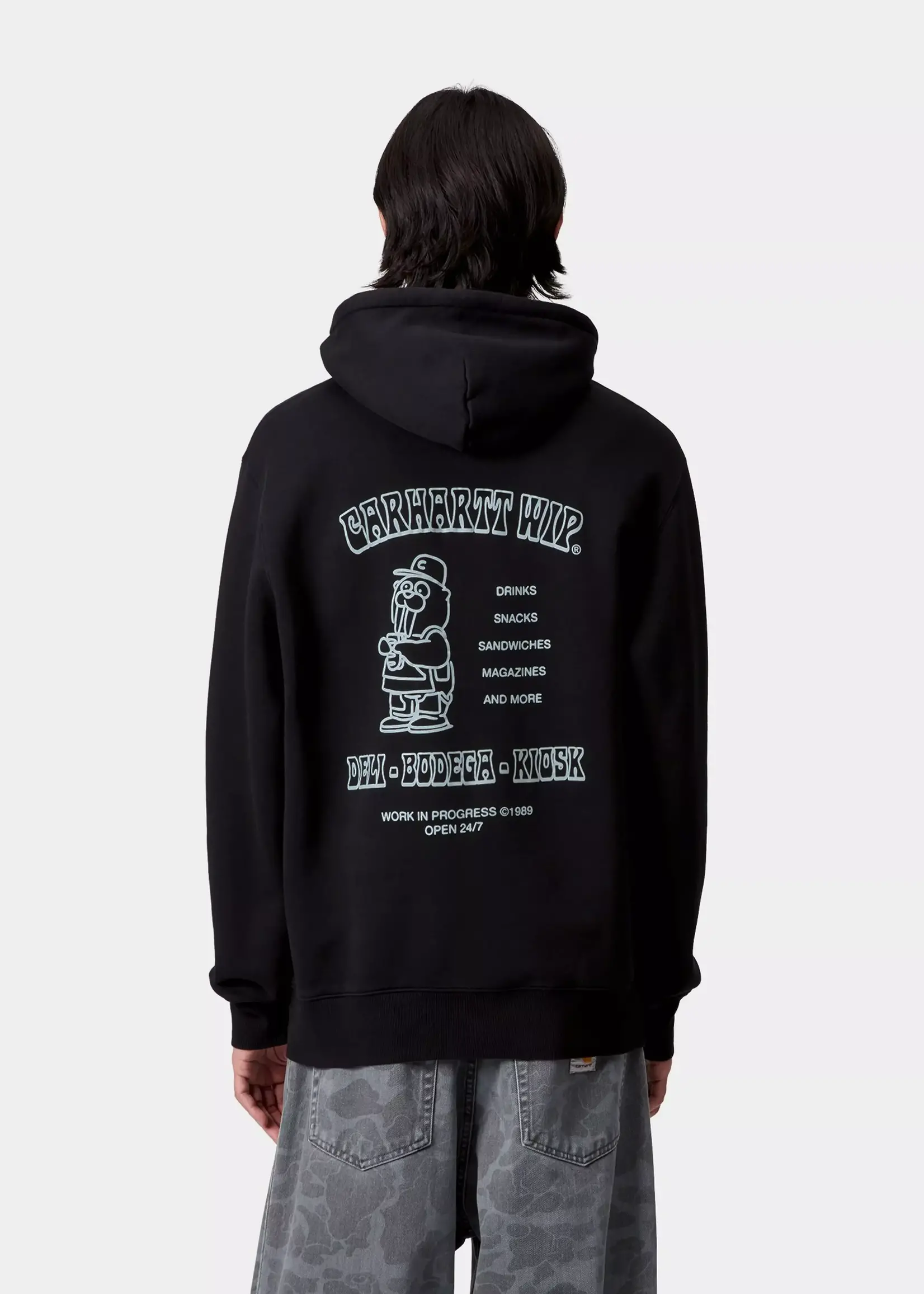 CARHARTT WIP CARHARTT HOODED SANDWICH SWEAT