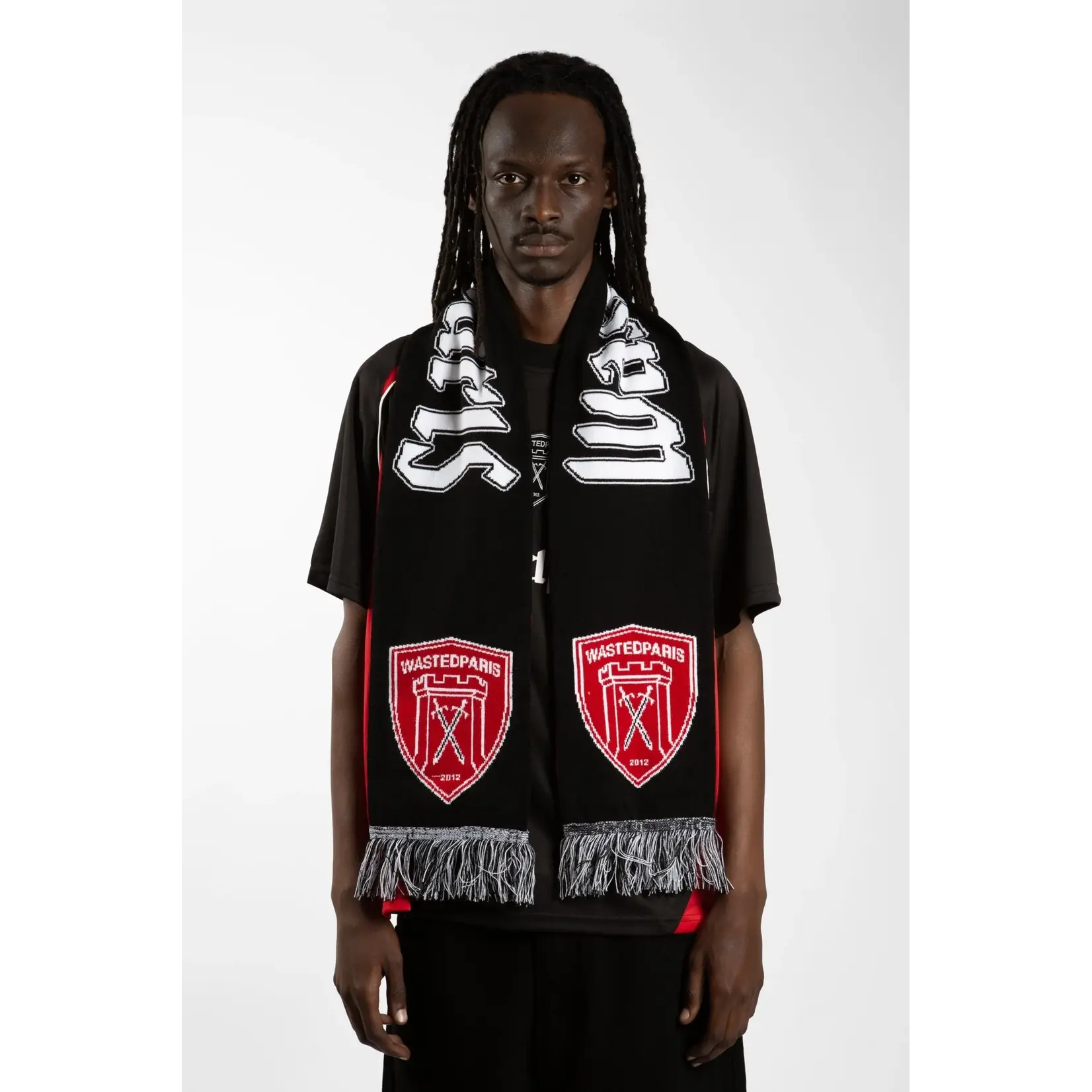 WASTED PARIS WASTED PARIS RAIN FOOTBALL SCARF