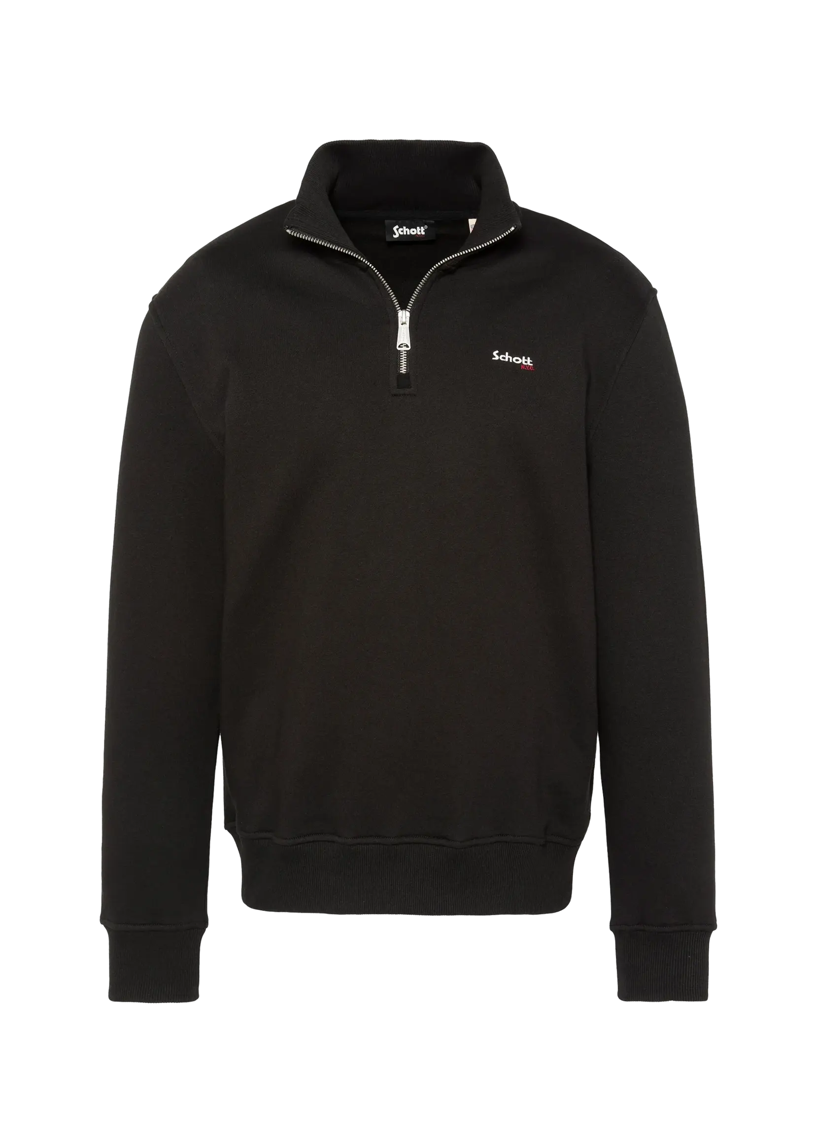 SCHOTT SCHOTT SWEATSHIRT COL CAMIONNEUR