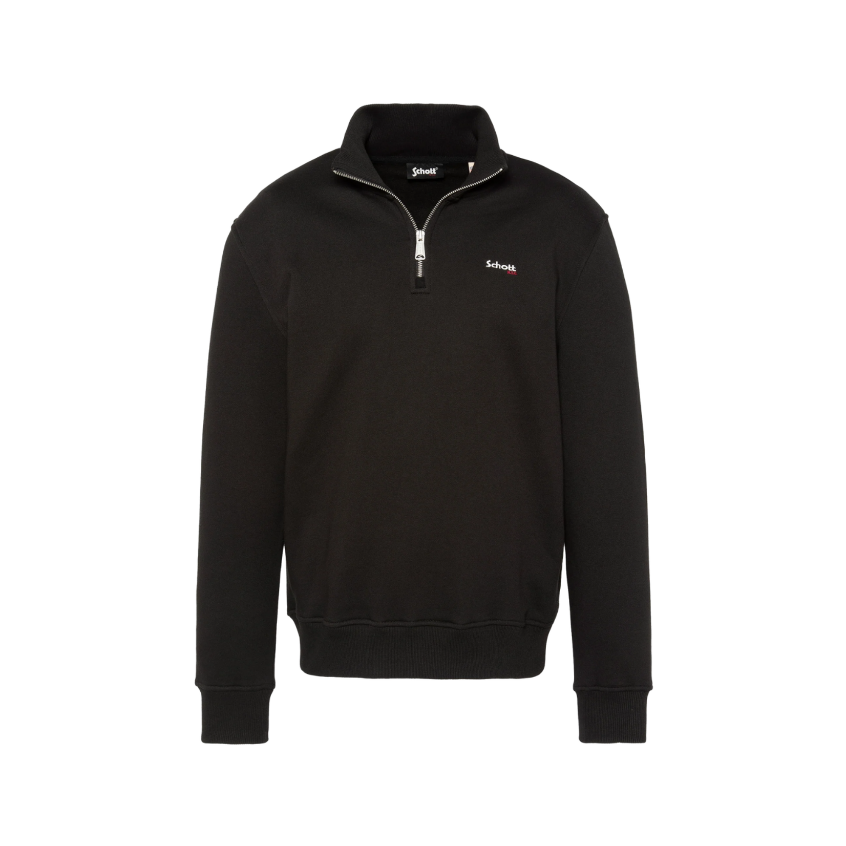 SCHOTT SWEATSHIRT COL CAMIONNEUR