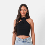 SIXTH JUNE W SIXTH JUNE TWISTED KNIT TOP