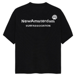NEW AMSTERDAM SURF ASSOCIATION NEW AMSTERDAM SURF ASSOCIATION KNITTED LOGO TEE