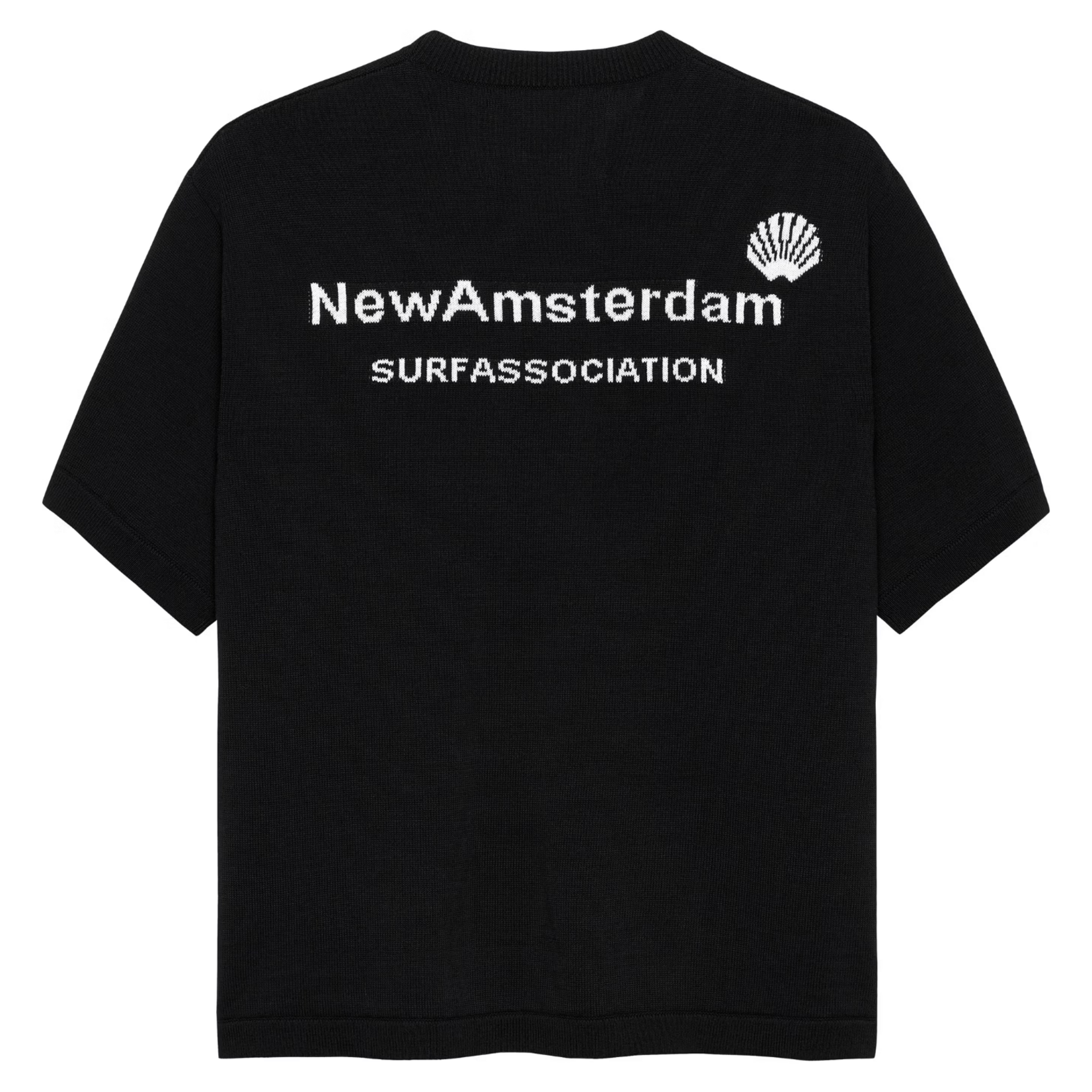 NEW AMSTERDAM SURF ASSOCIATION NEW AMSTERDAM KNITTED LOGO TEE