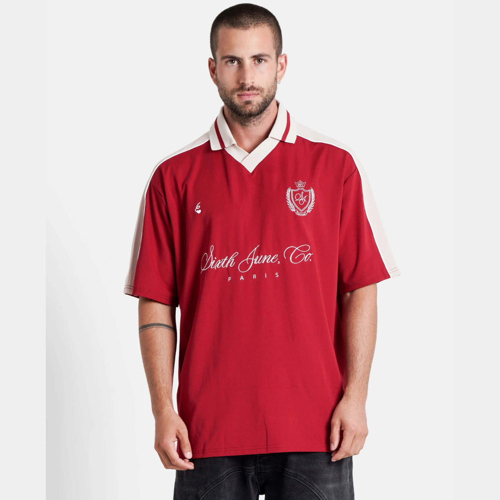 SIXTH JUNE SIXTH JUNE SOCCER POLO SS SHIRT