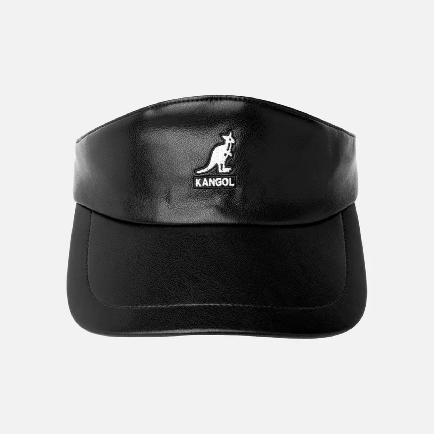 KANGOL KANGOL FAUX LEATHER VISOR