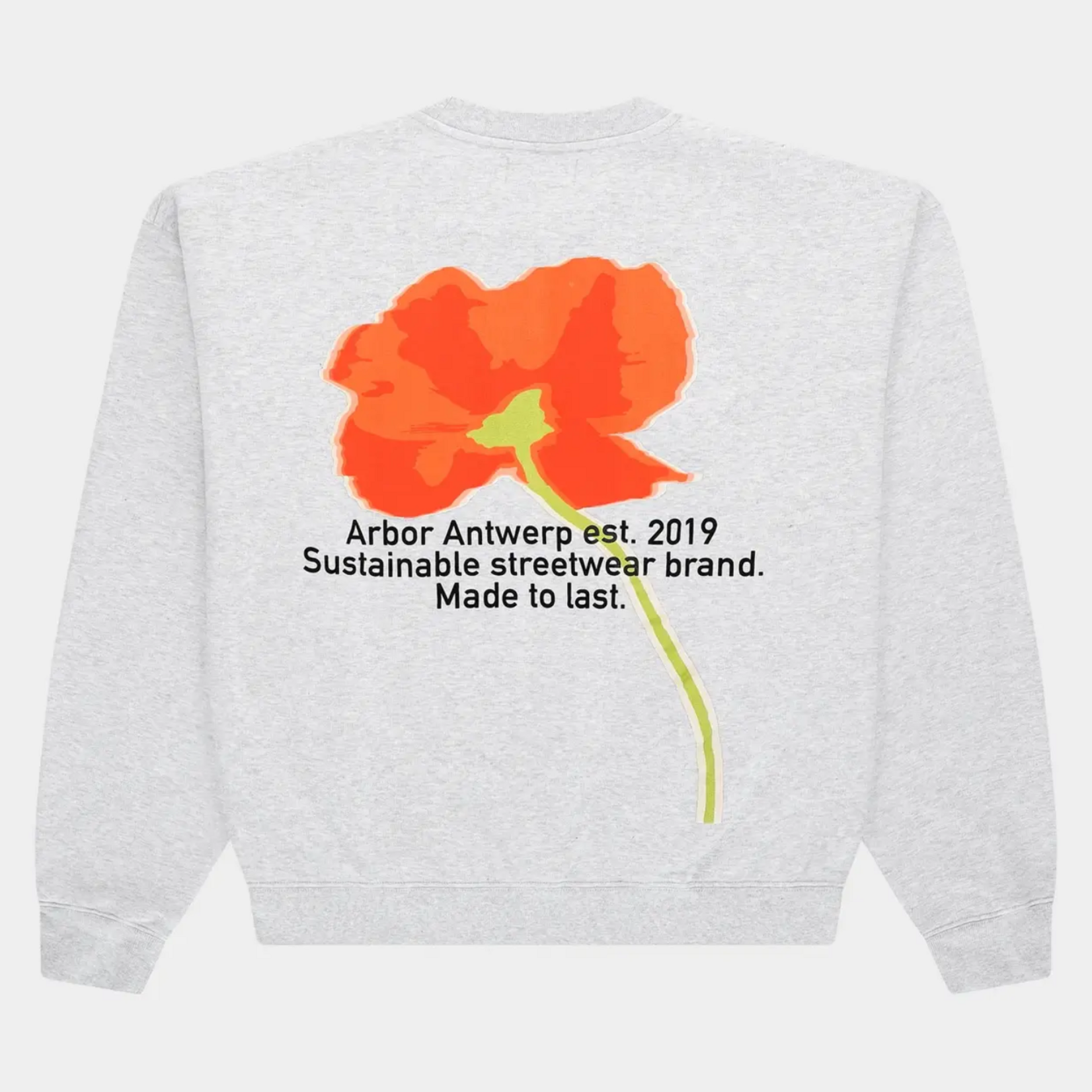 ARBOR ANTWERP ARBOR ANTWERP POPPY CREWNECK