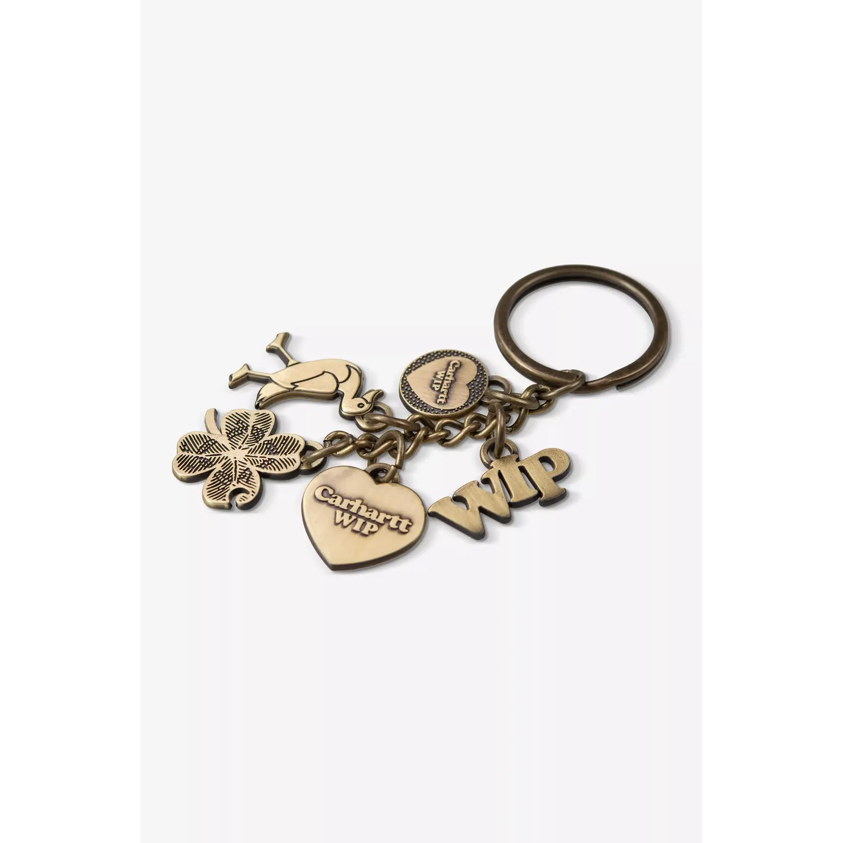 CARHARTT WIP CARHARTT CHARMS KEYCHAIN GOLD