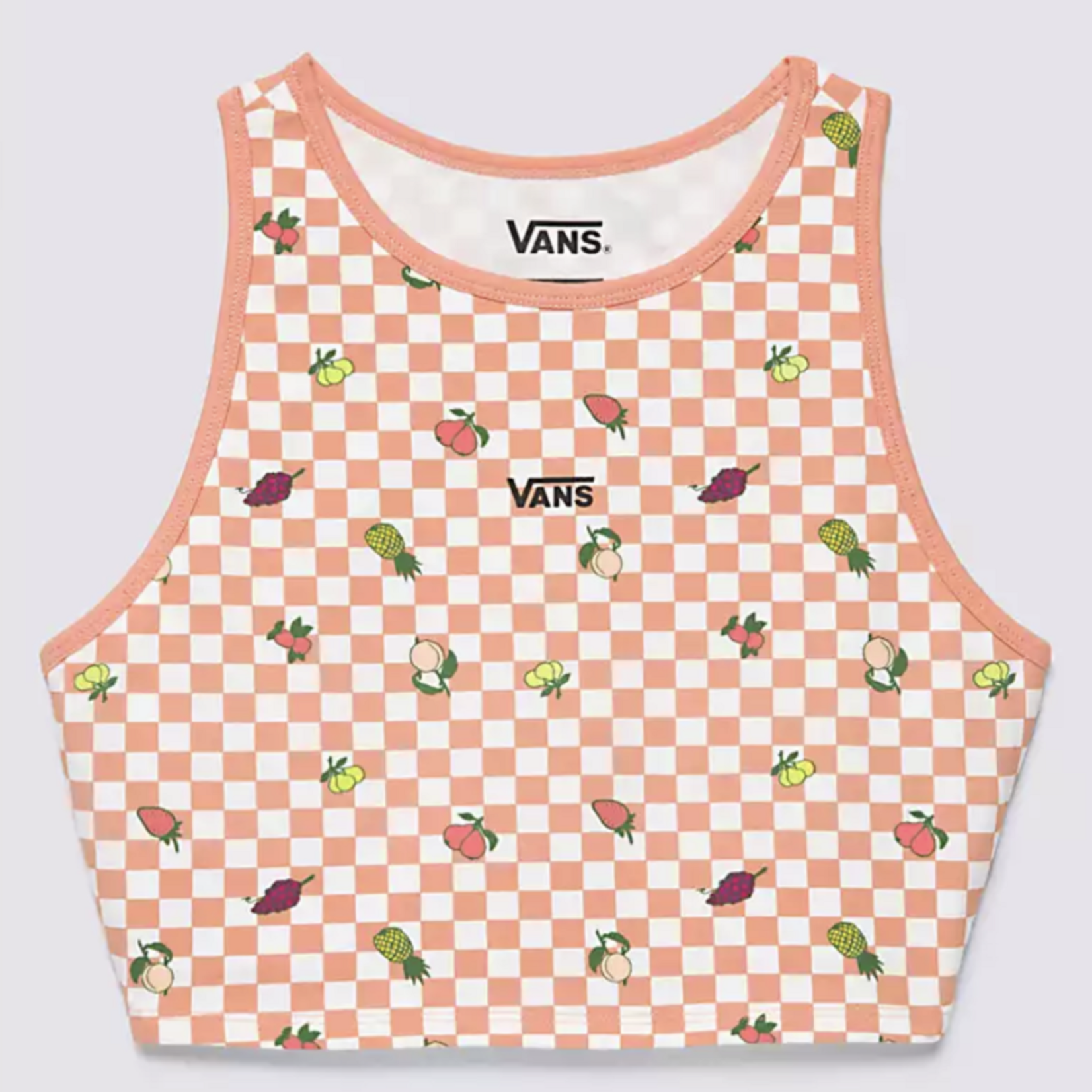 VANS W VANS LONGLINE RACEBACK PRINT BRALETTE SUN BAKED