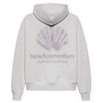 NEW AMSTERDAM SURF ASSOCIATION NEW AMSTERDAM SPRAYED LOGO HOODIE