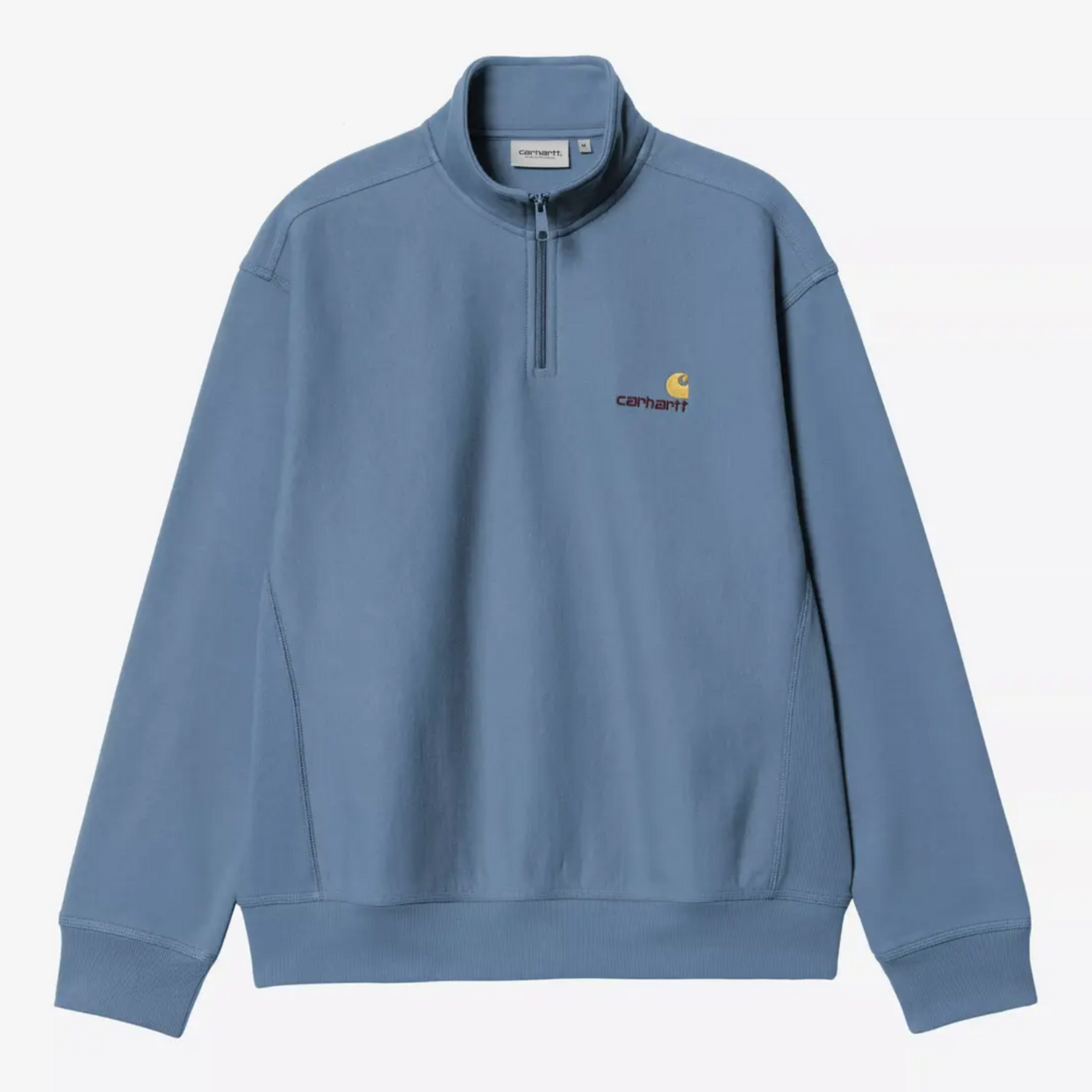 CARHARTT WIP CARHARTT WIP HALF ZIP AMERICAN SCRIPT SWEAT