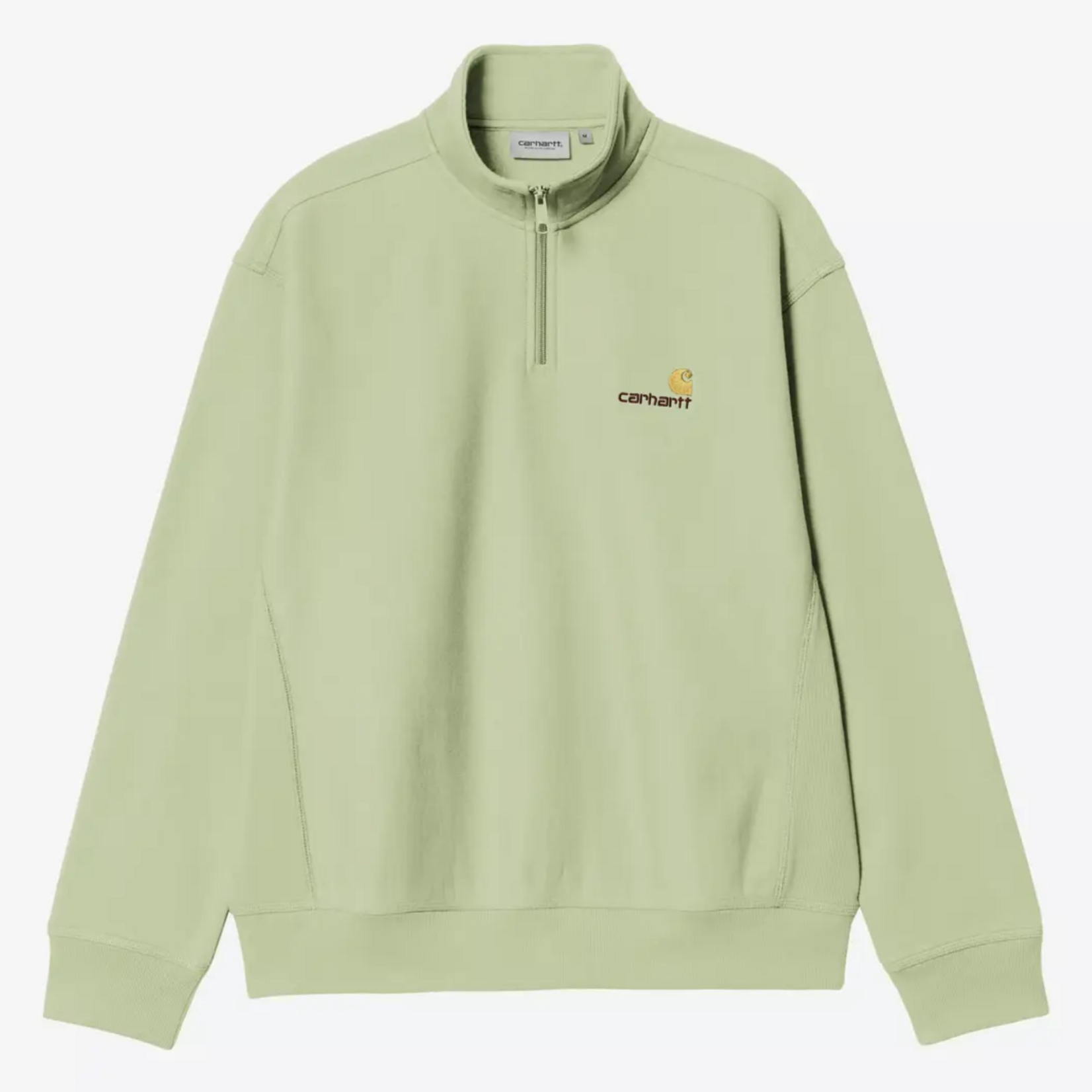 CARHARTT WIP CARHARTT WIP HALF ZIP AMERICAN SCRIPT SWEAT